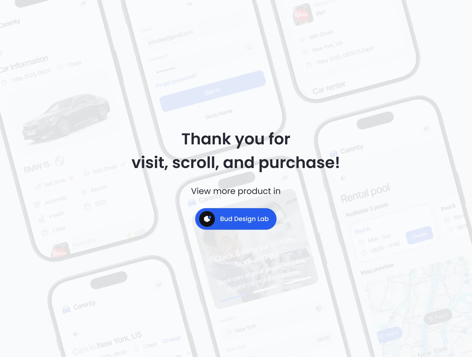 Carenty - Car Rental Web UI Kit 10