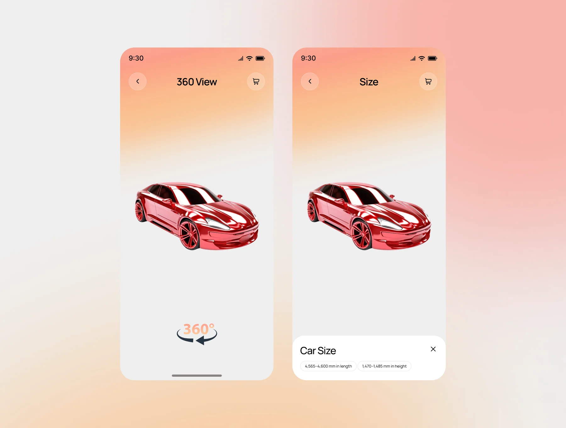 Car Selling E-Commerce App UI Kit 5