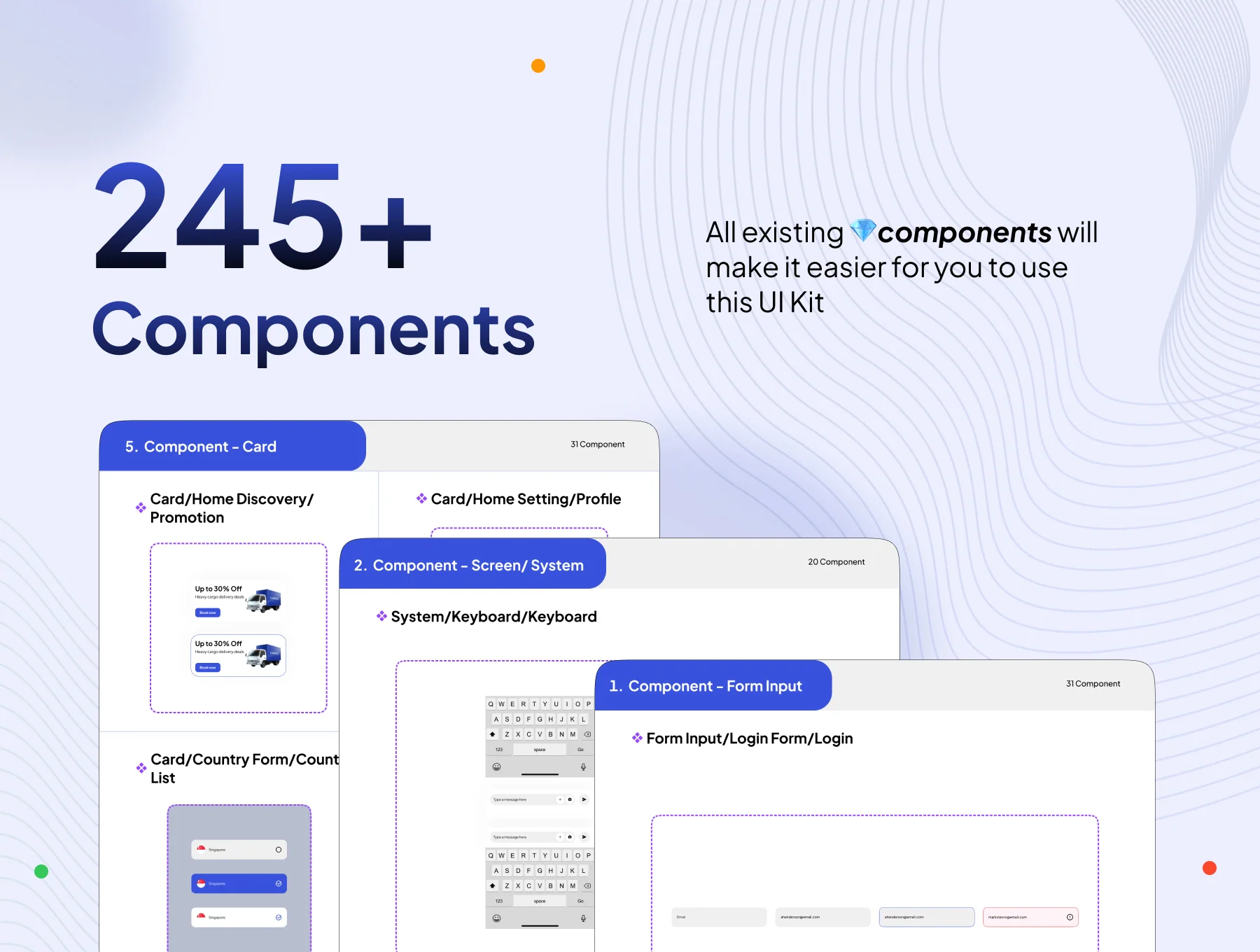 Carboxy - Cargo Transport Service App UI Kit 3