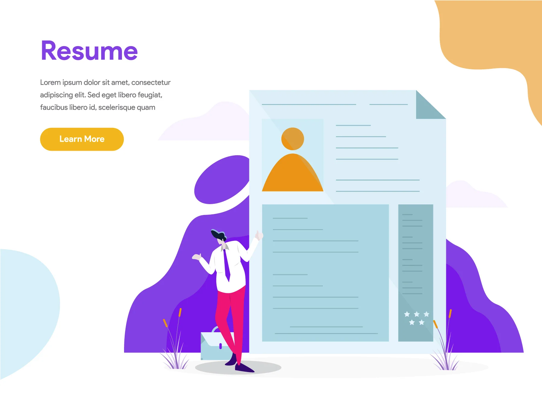 Career and Job Interview Illustration 3