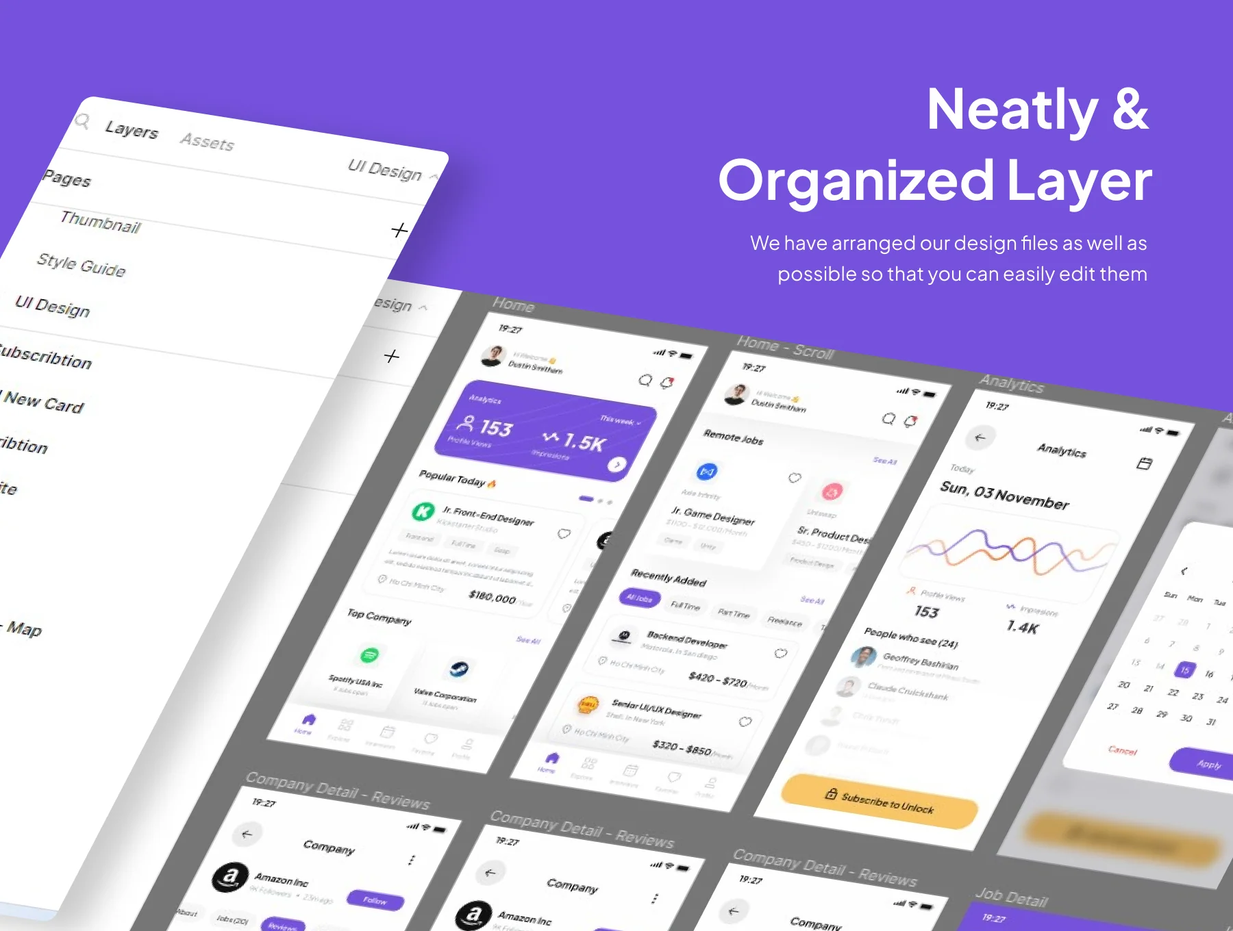 CareerHive - Job Finder Premium UI KIts App 3