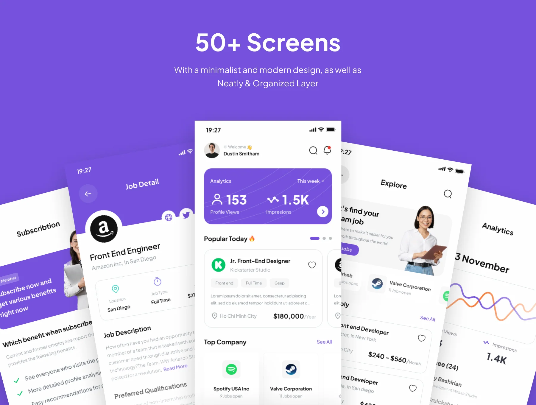 CareerHive - Job Finder Premium UI KIts App 4