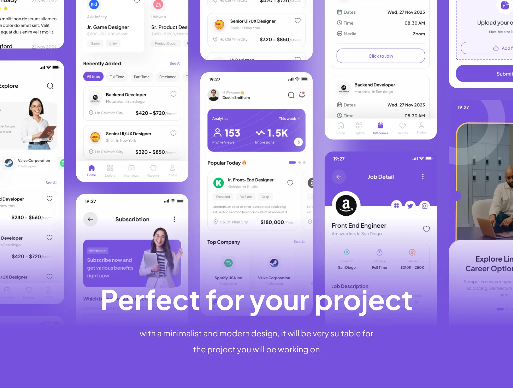 CareerHive - Job Finder Premium UI KIts App 5