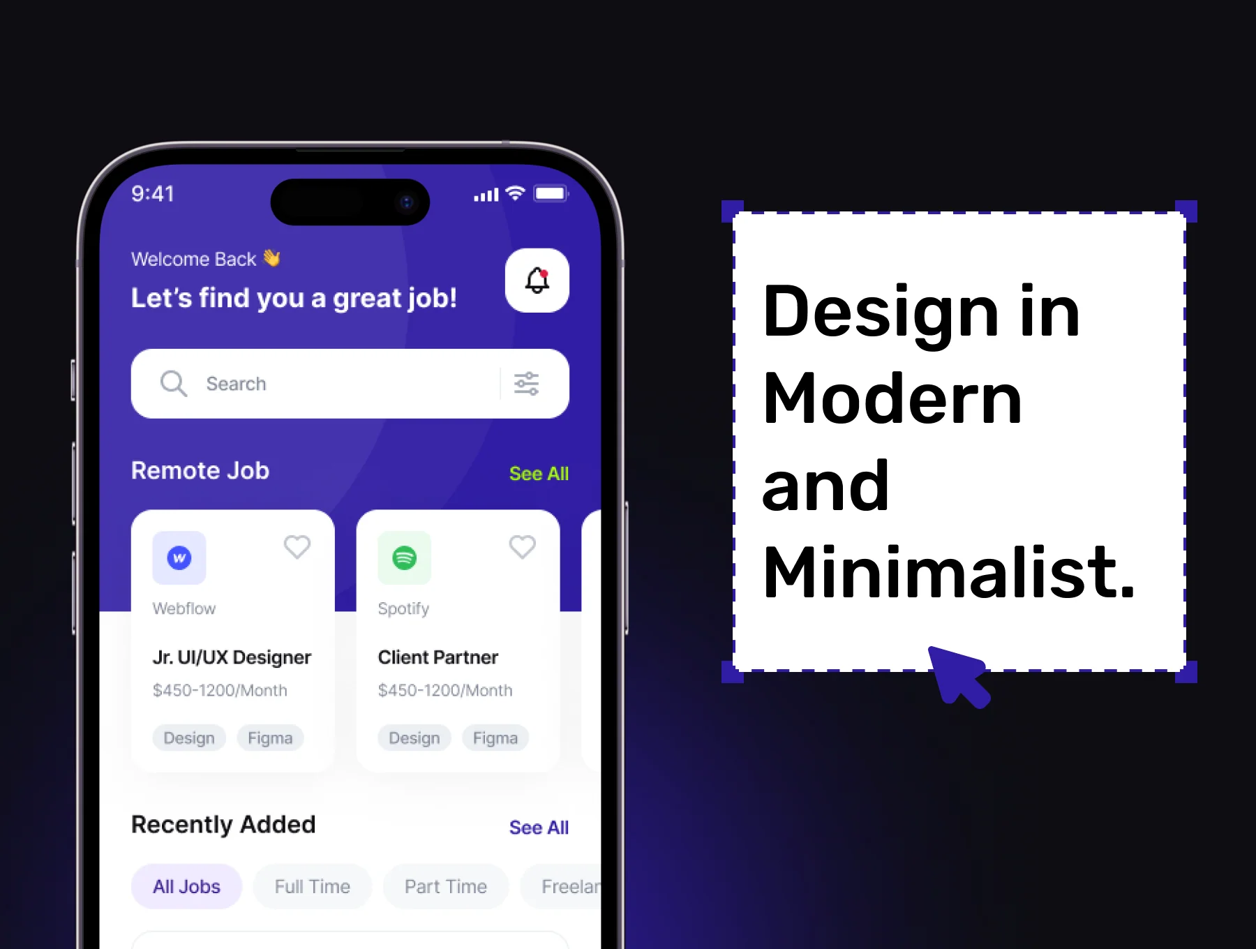 CareerHub - Job Finder Premium Mobile App UI Kit 2