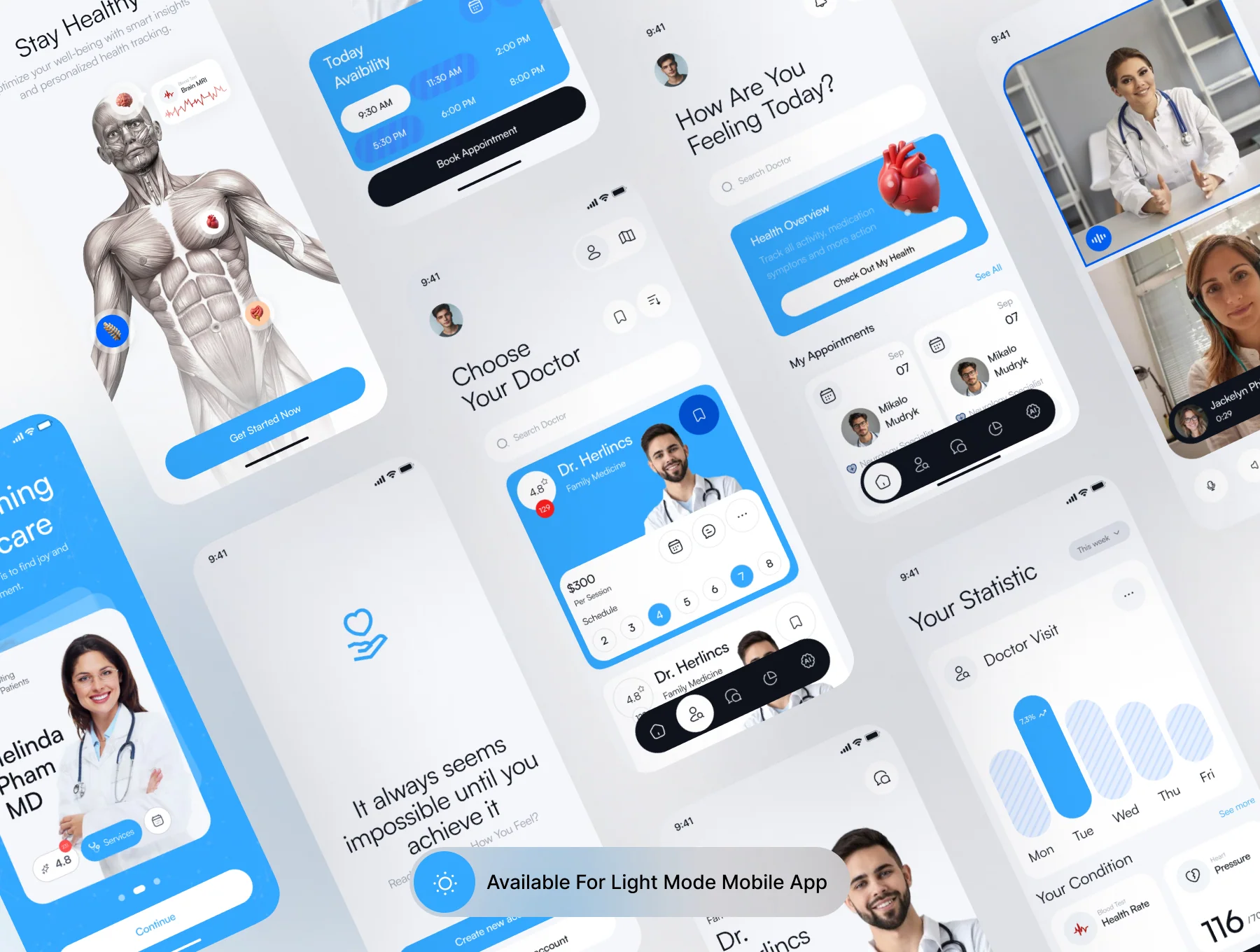 CarelQ: Health Care App UI Kit 5