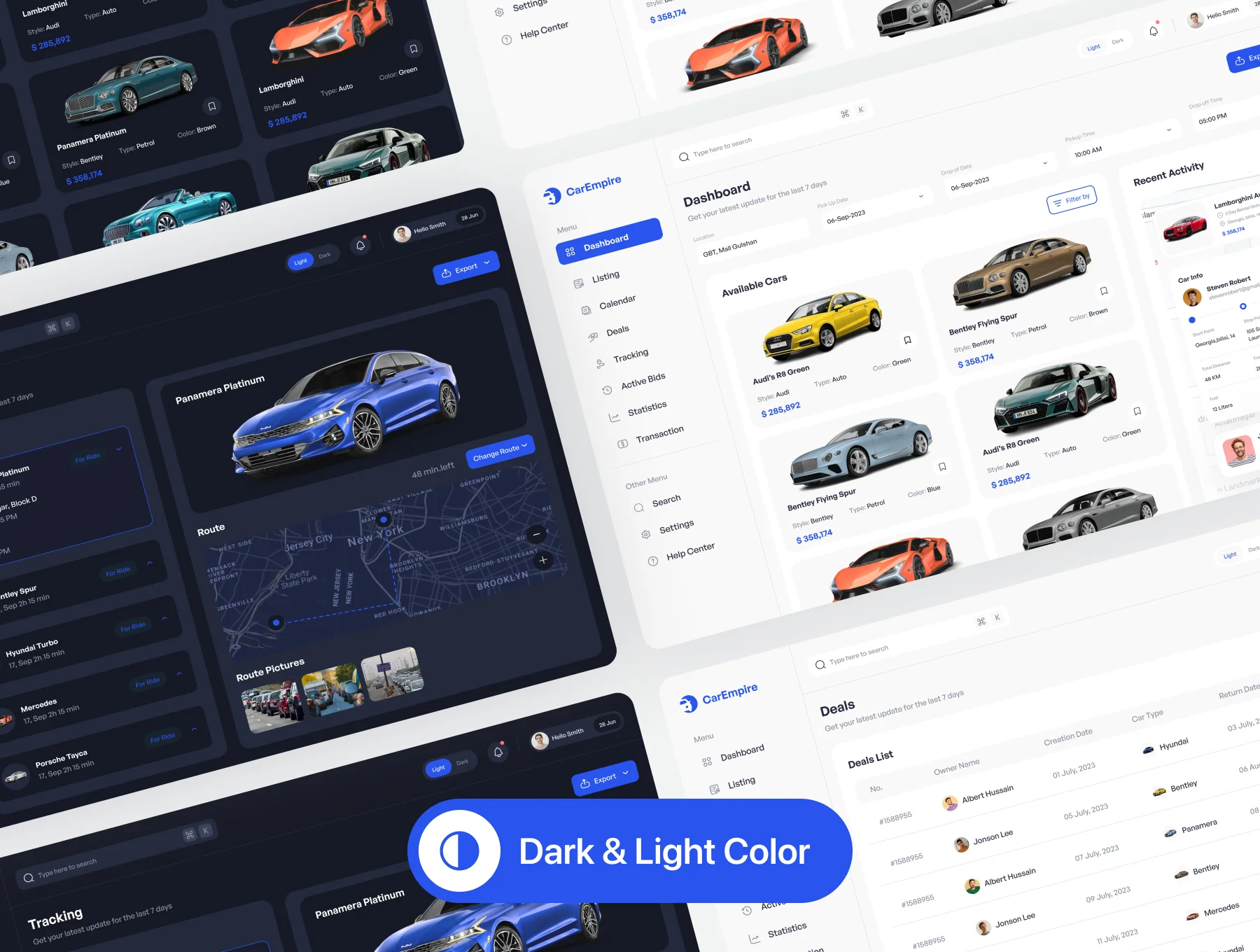 CarEmpire - Car Dealer WebApp Dashboard Ui Kit 4