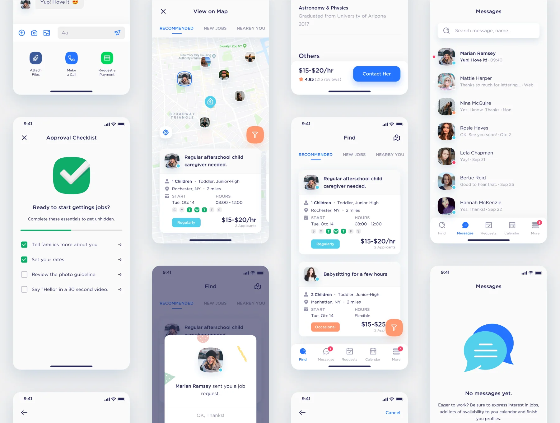 Caren - For Caregiver iOS UI Kit 6