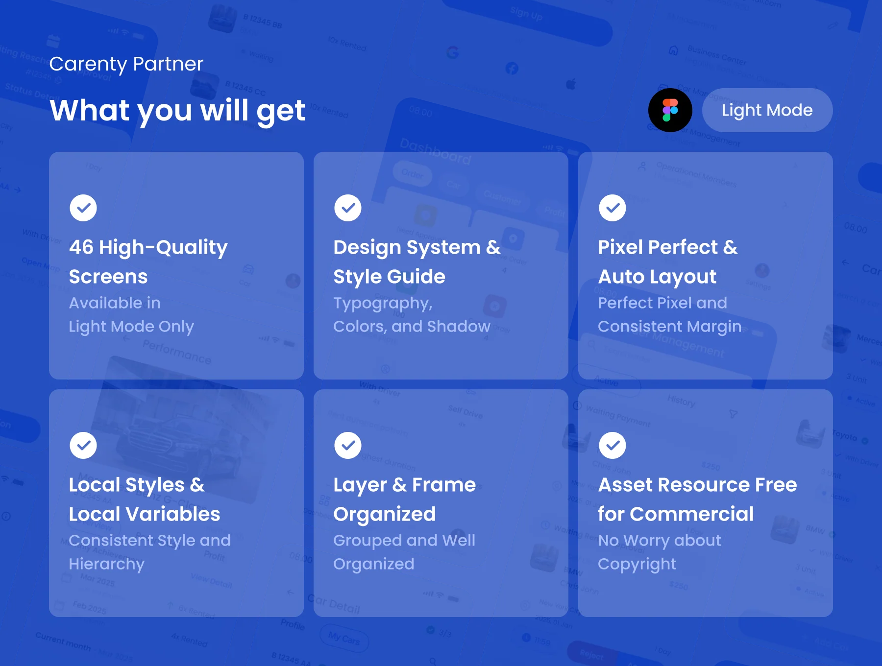 Carenty Partner - Car Rental Owner App UI Kit 2