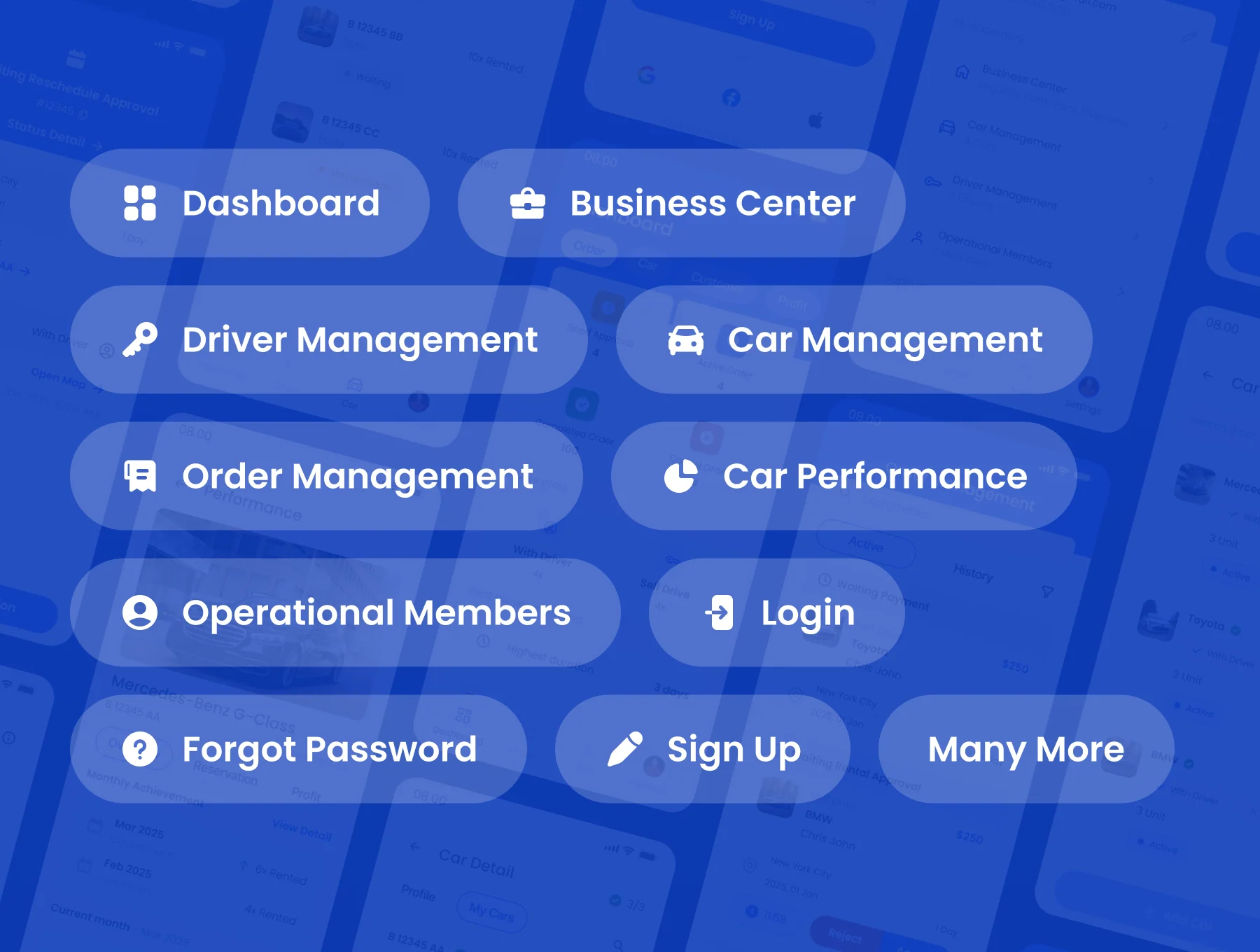 Carenty Partner - Car Rental Owner App UI Kit 3