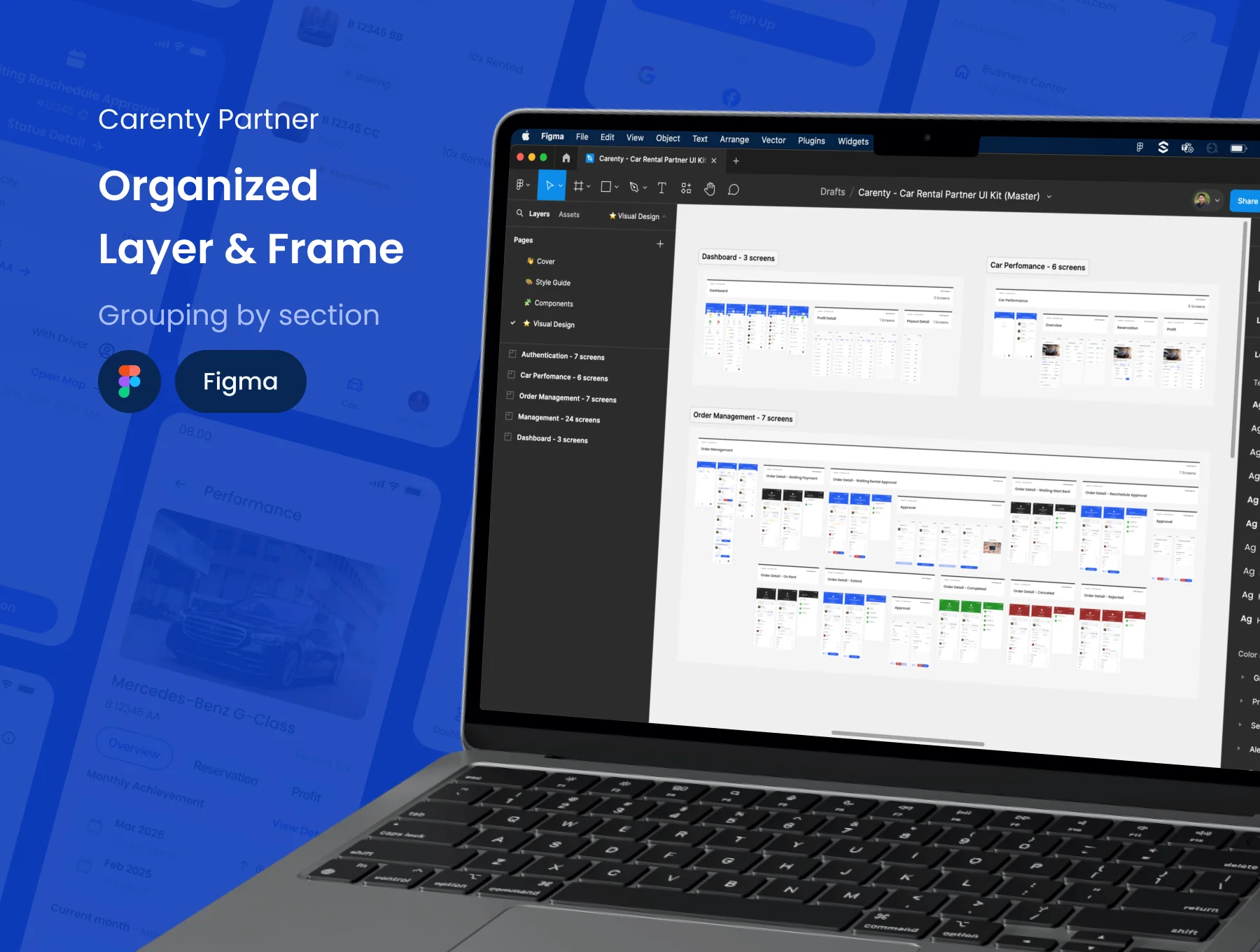 Carenty Partner - Car Rental Owner App UI Kit 5