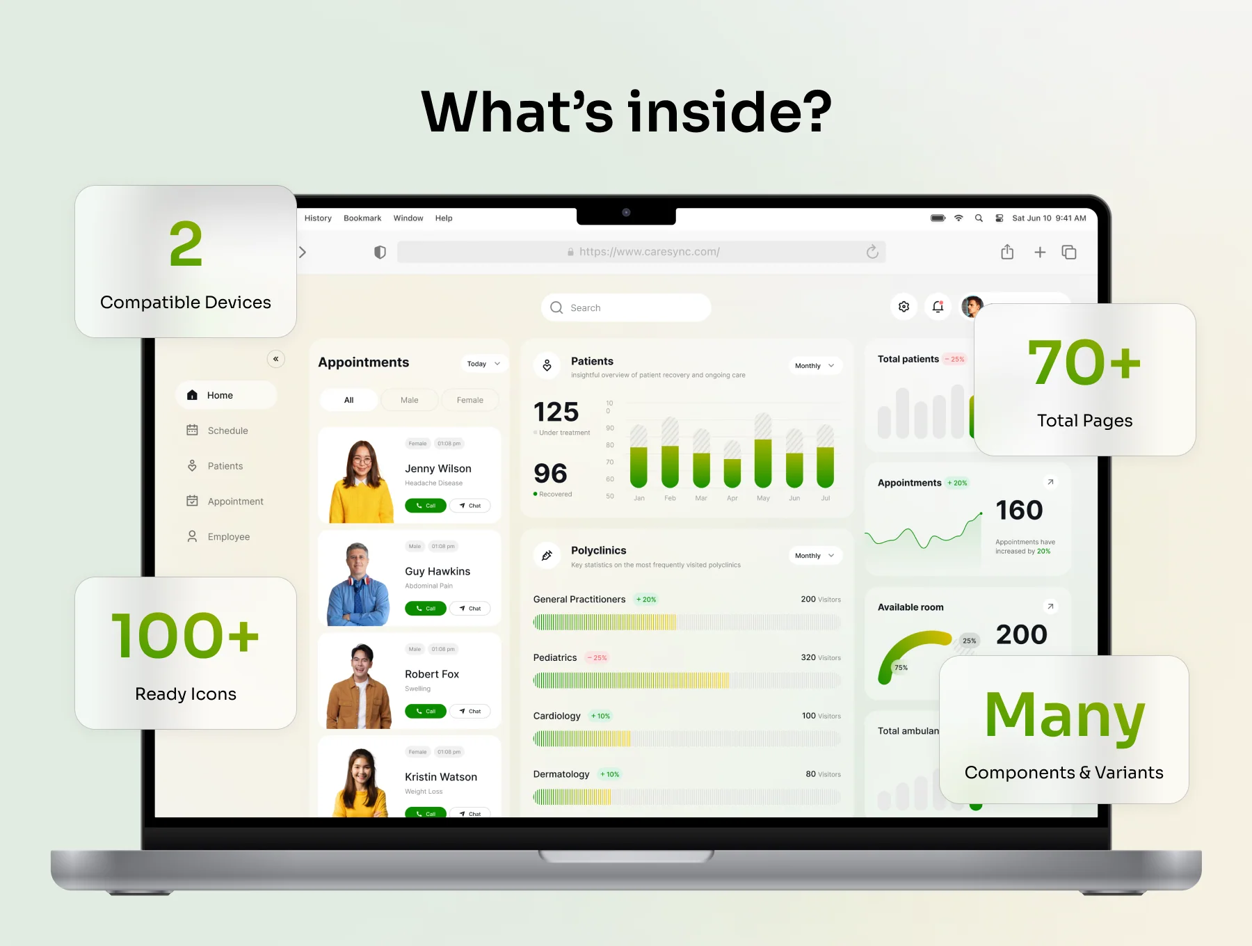 CareSync - SAAS Company Management UI Kit 4