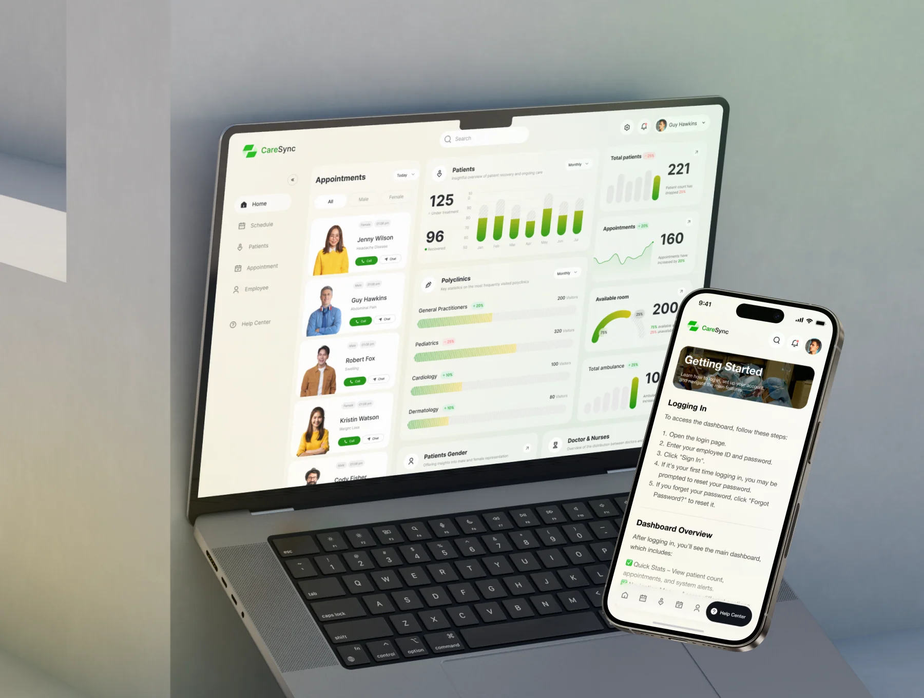 CareSync - SAAS Company Management UI Kit 6