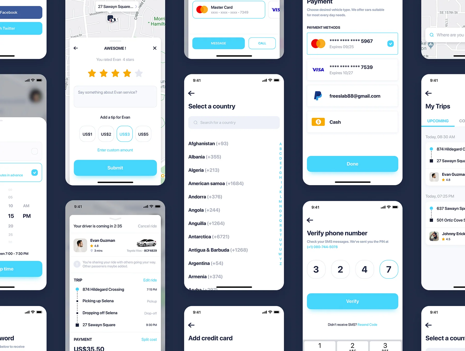 Cargo - Car Booking & Sharing App 10