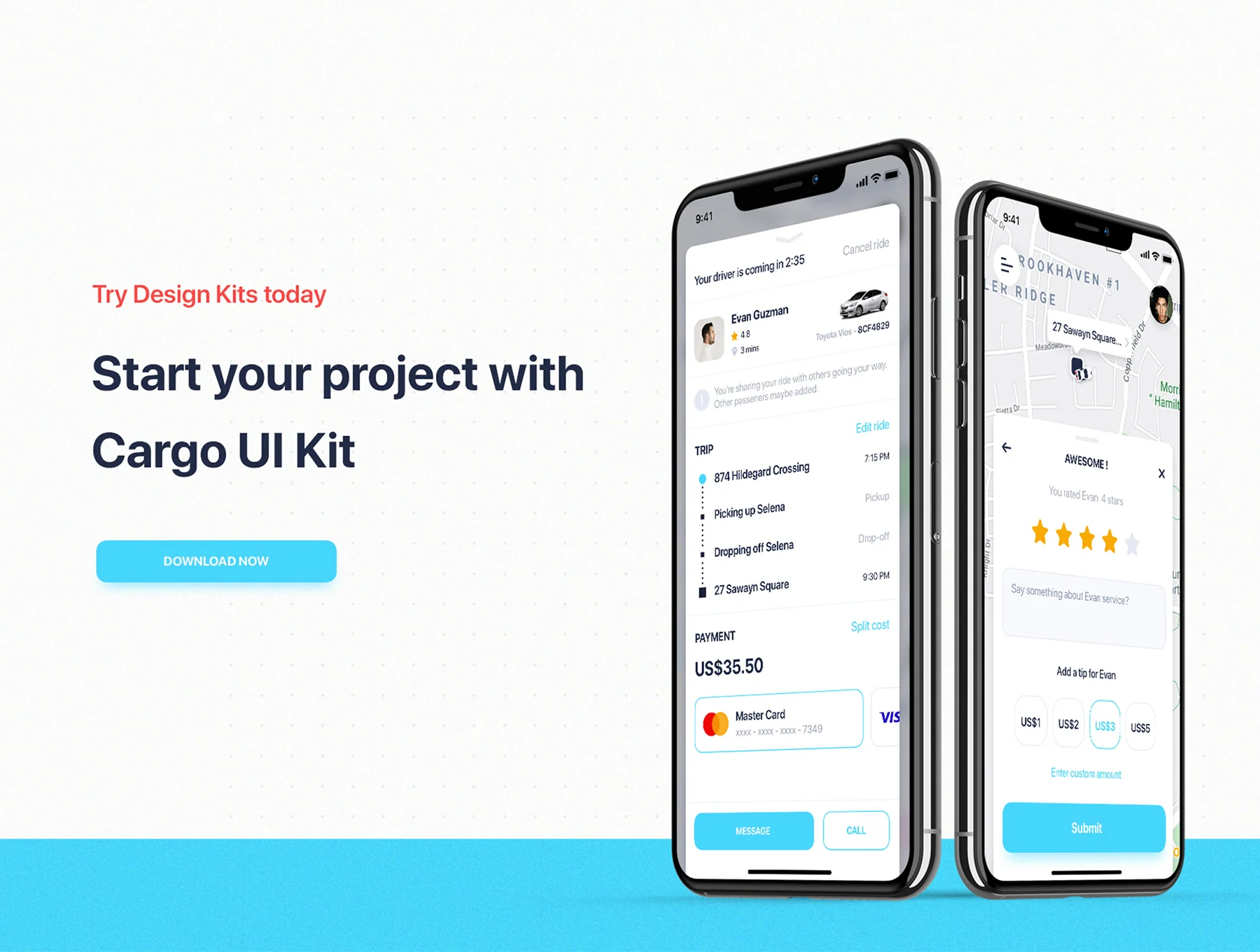 Cargo - Car Booking & Sharing App 5