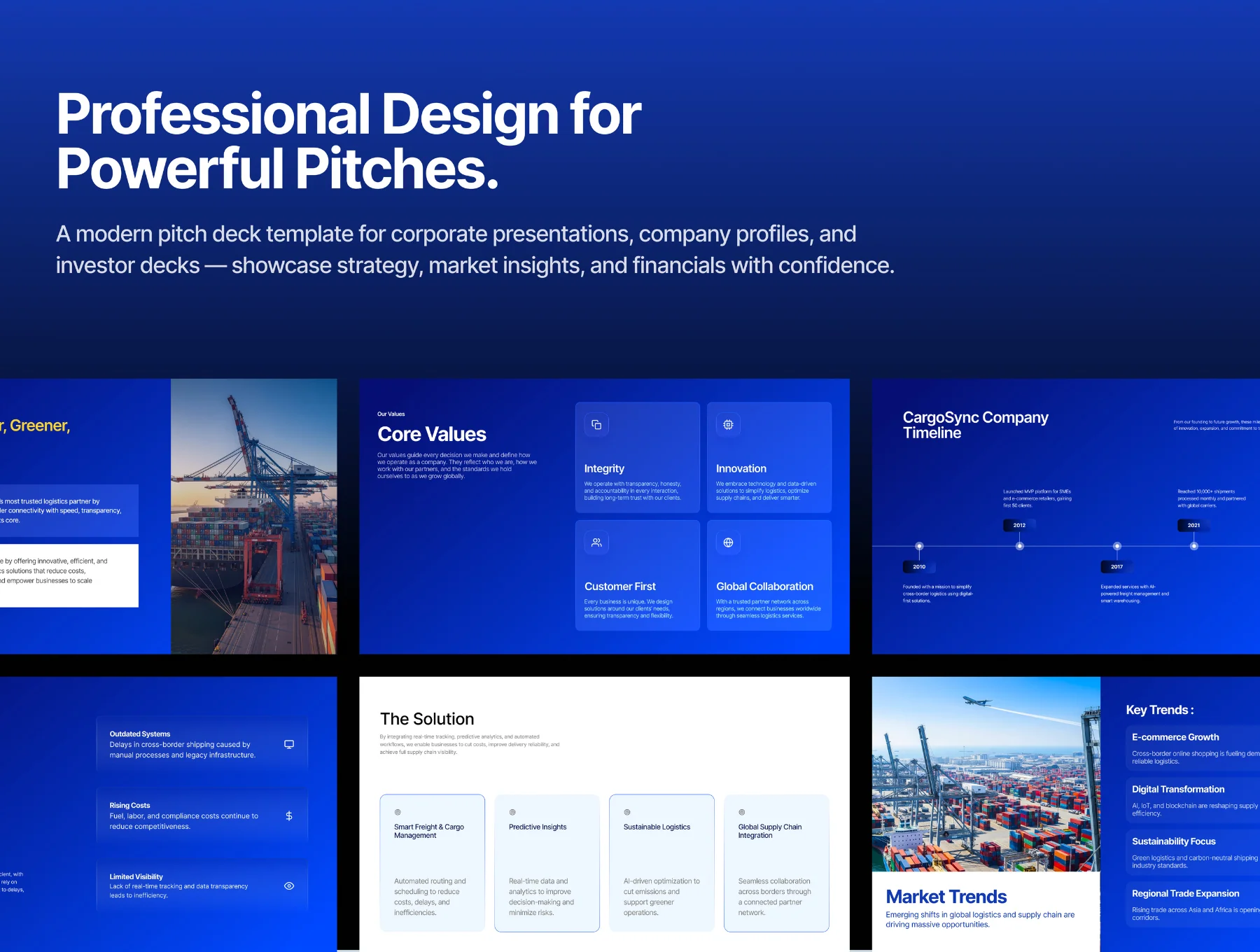 Cargosync - Logistics Pitch Deck 3