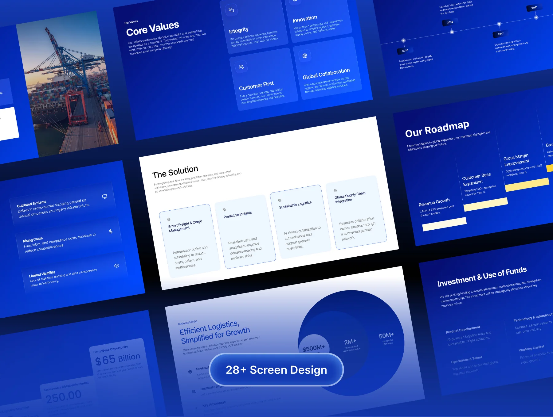Cargosync - Logistics Pitch Deck 4