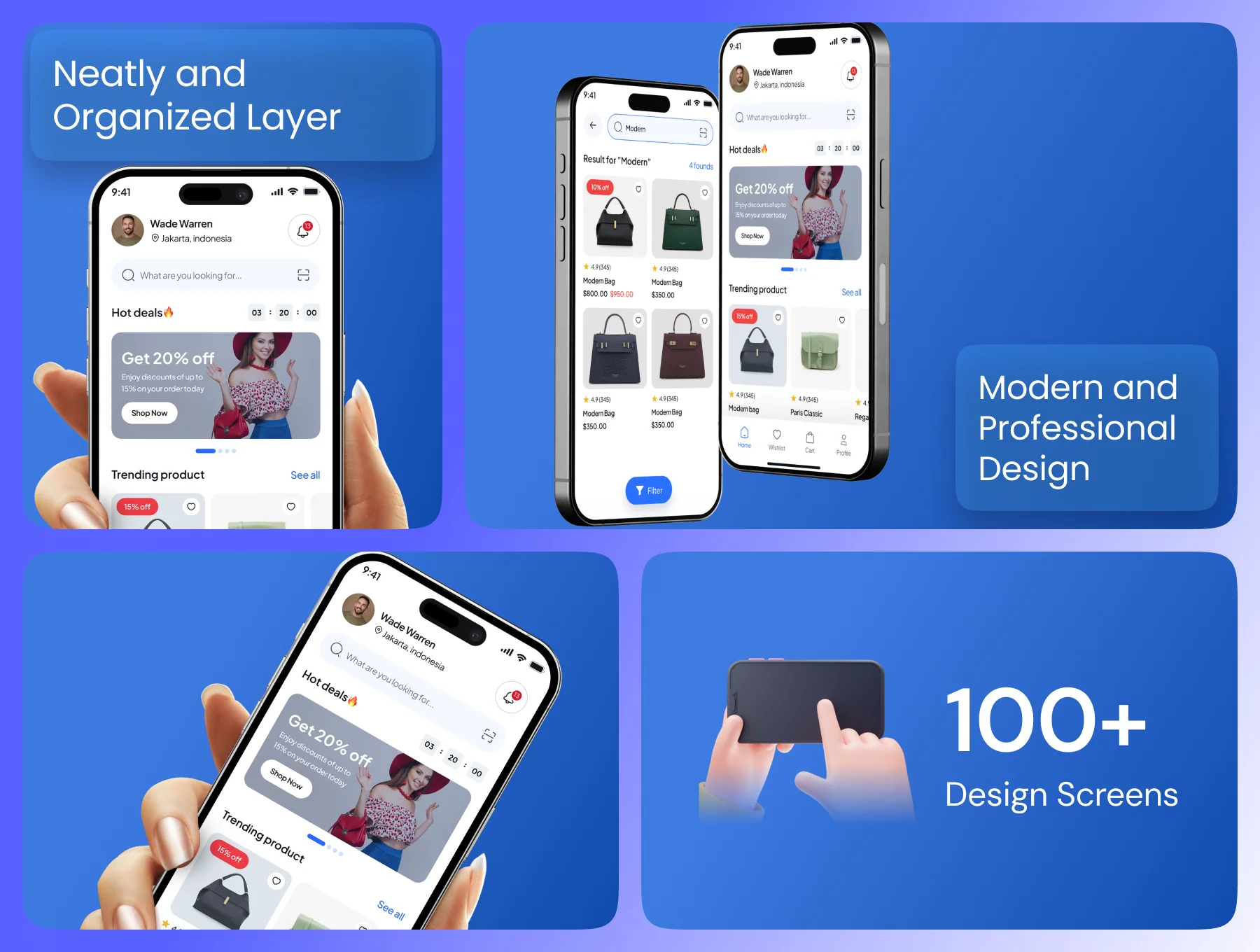 Carivo Bag Store Mobile App Kit 4