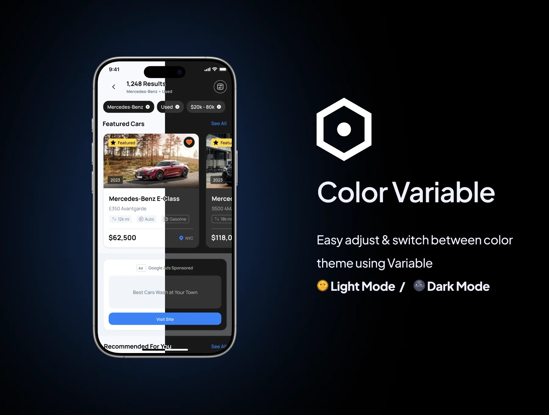 Carivo – Car Classified Marketplace – Mobile Apps UI Kit 5
