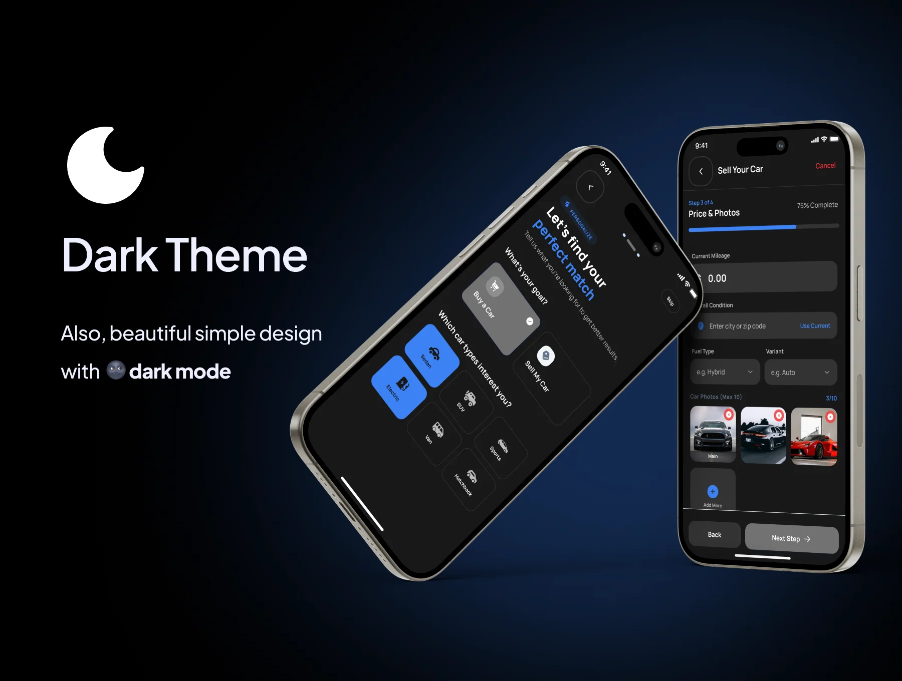 Carivo – Car Classified Marketplace – Mobile Apps UI Kit 7