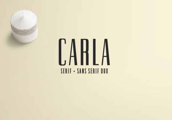 Carla Duo 8 Font