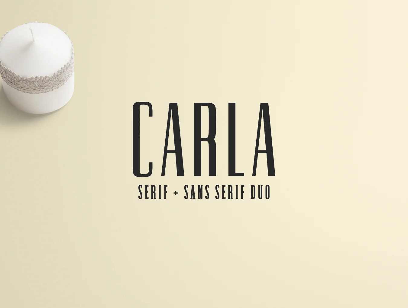 Carla Duo 8 Font