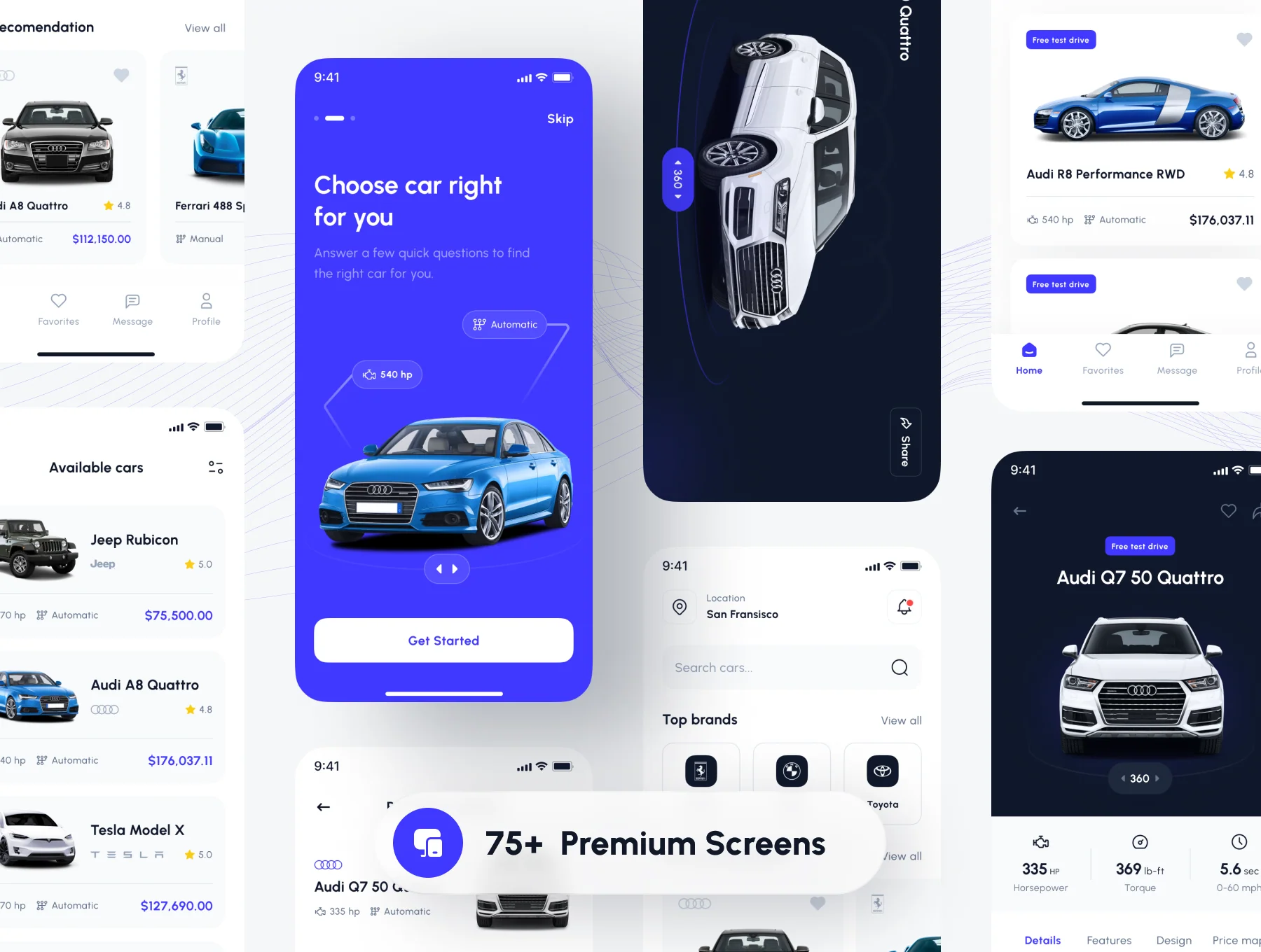 Carline - Car Marketplace App UI Kit 2