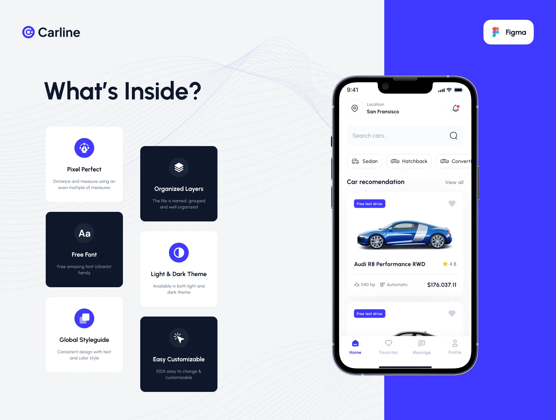 Carline - Car Marketplace App UI Kit 3