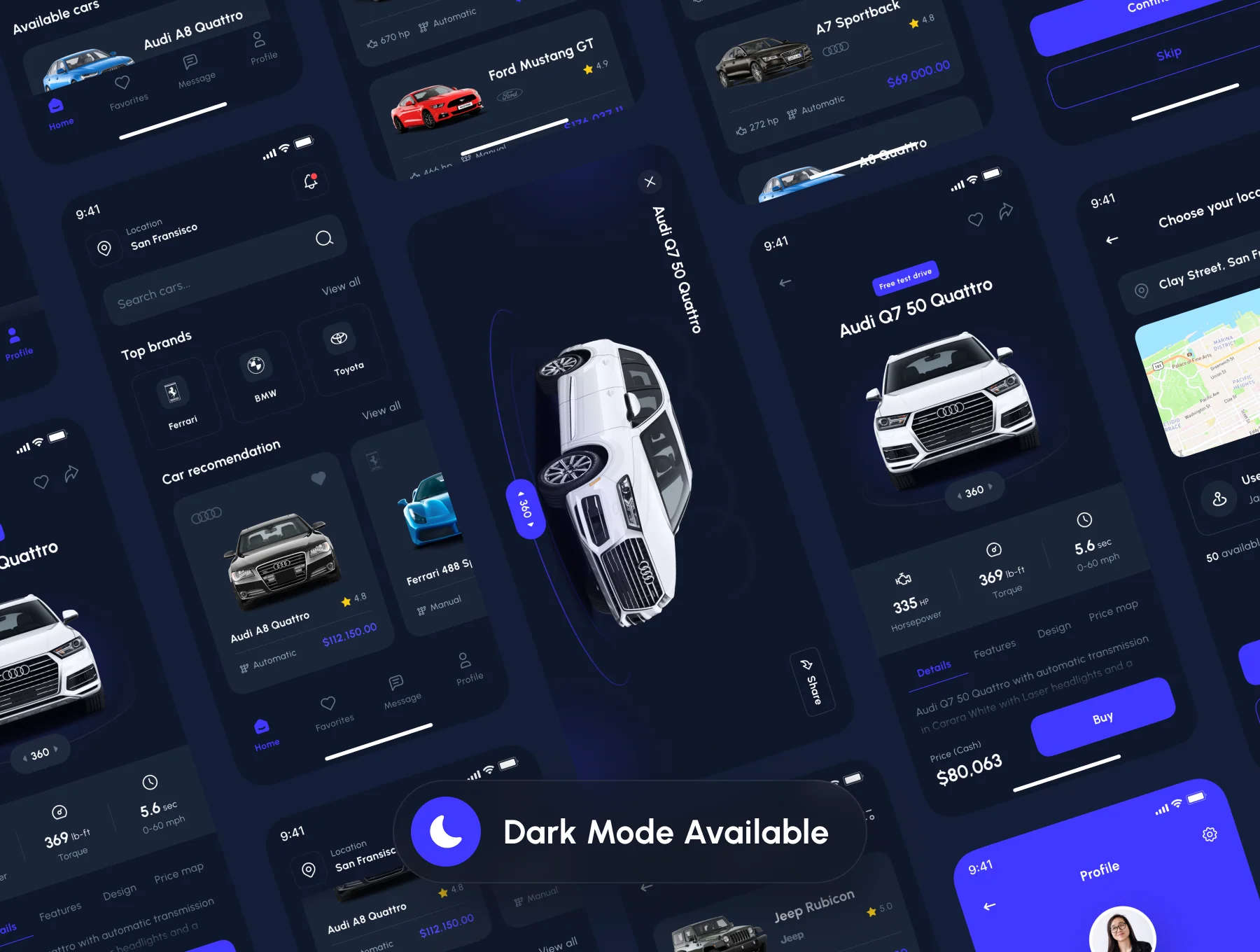 Carline - Car Marketplace App UI Kit 6