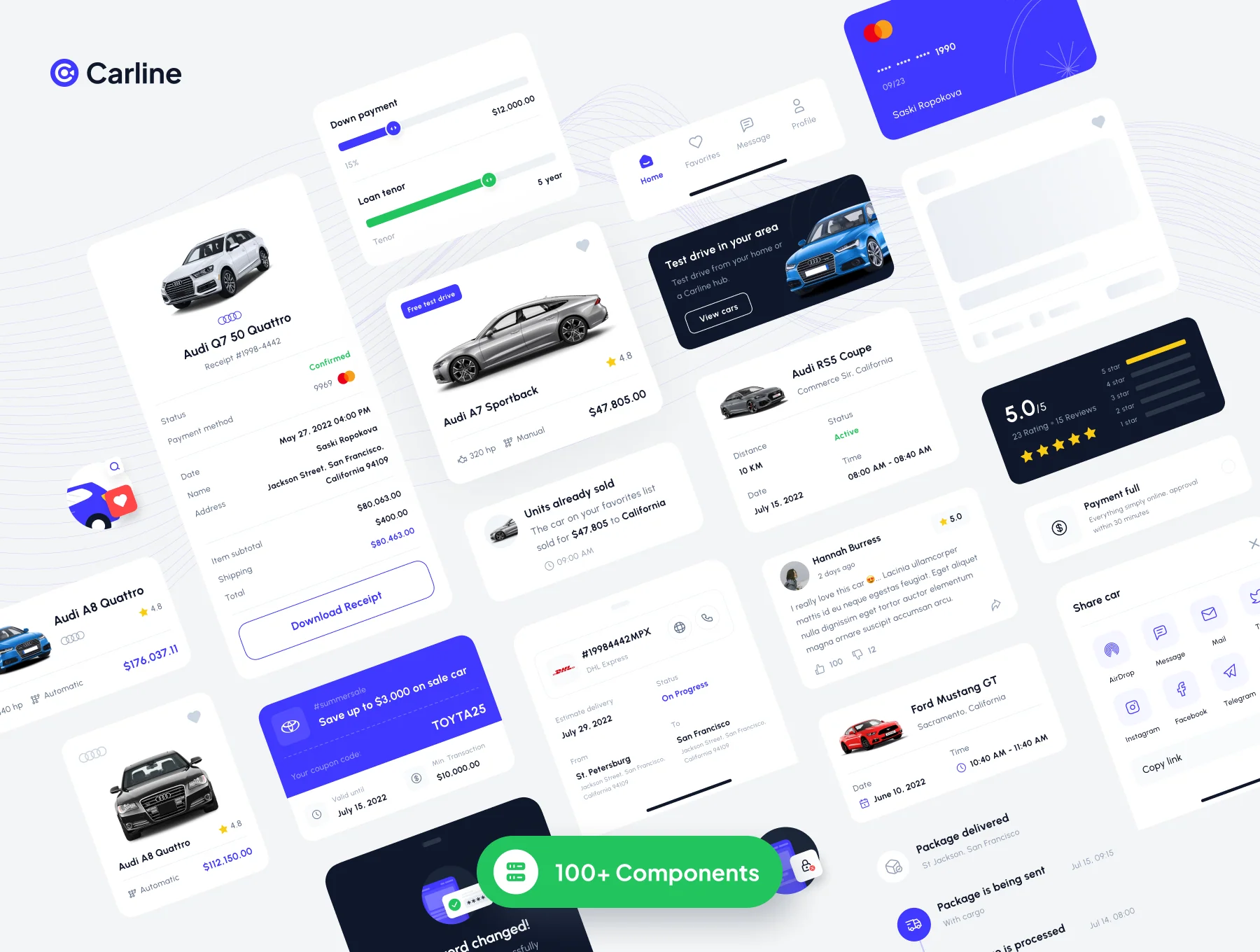Carline - Car Marketplace App UI Kit 7
