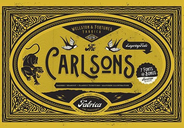 Carlsons Font family