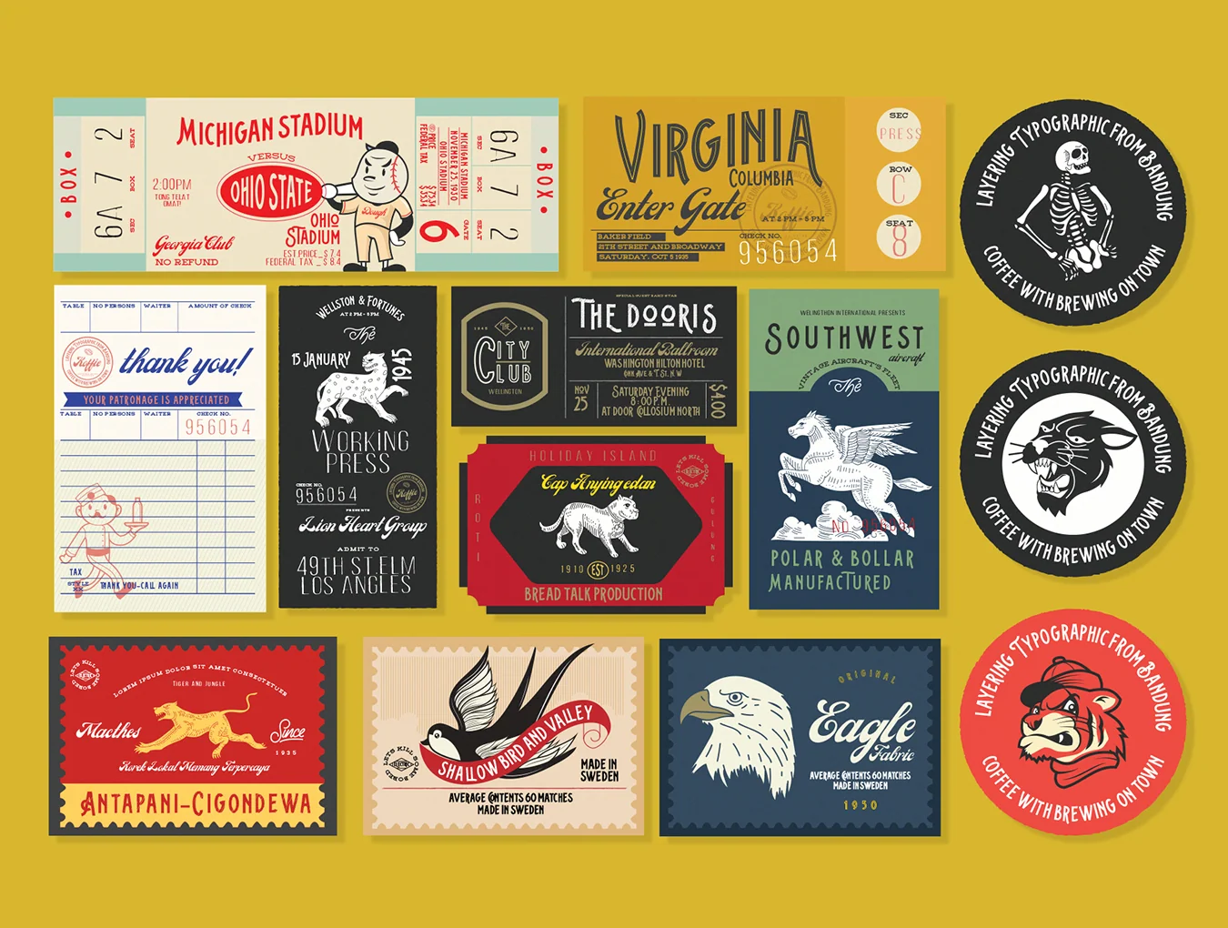 Carlsons Font family 9