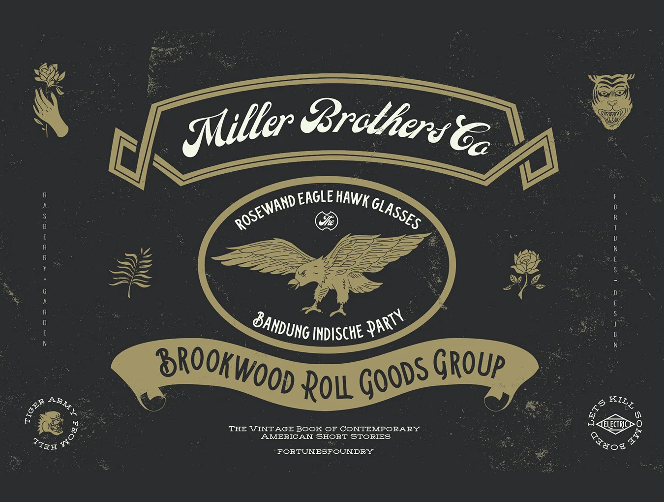 Carlsons Font family 11