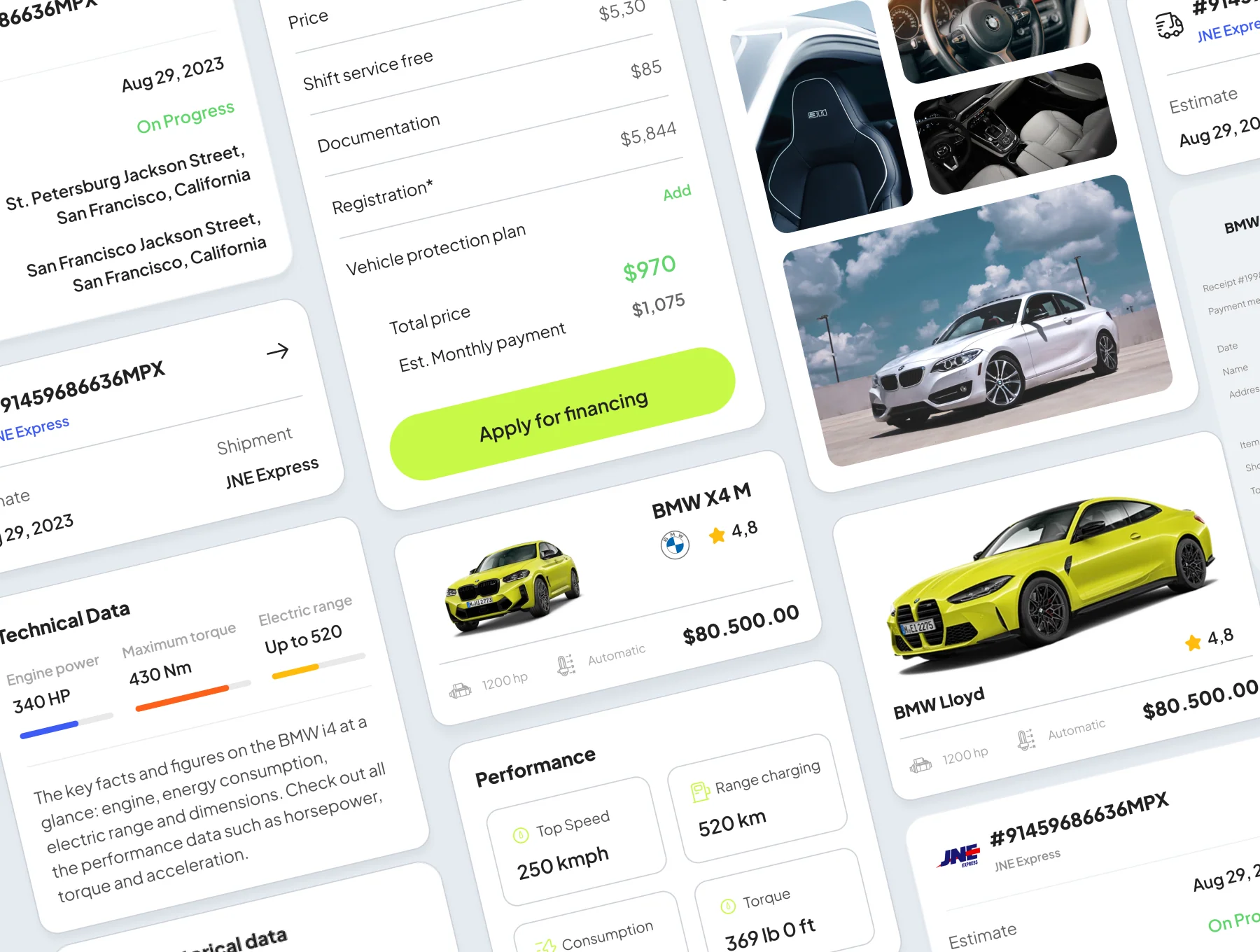 CarLuxe - Cars Buying App UI Kit 2