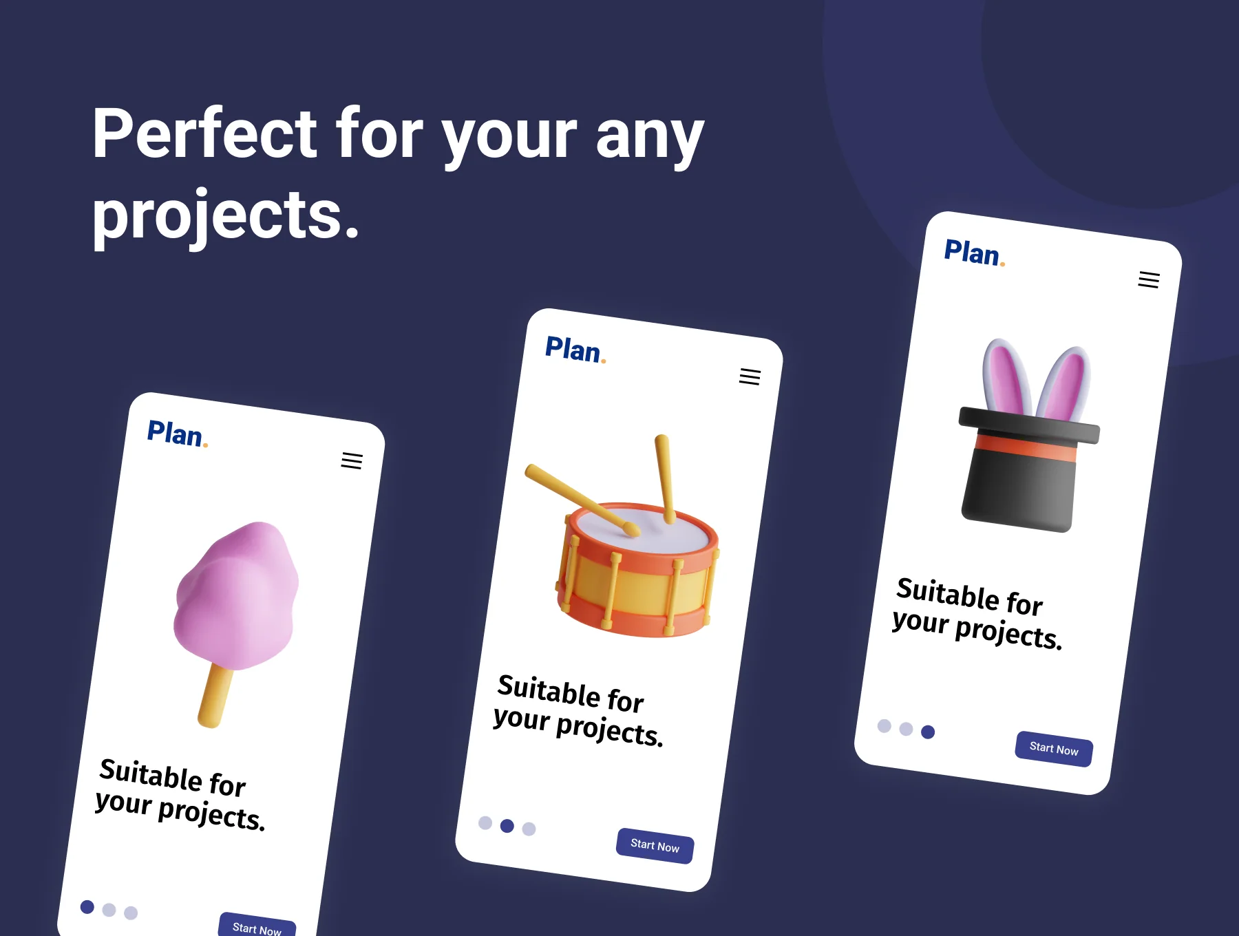Carnival 3D Icon Set 4