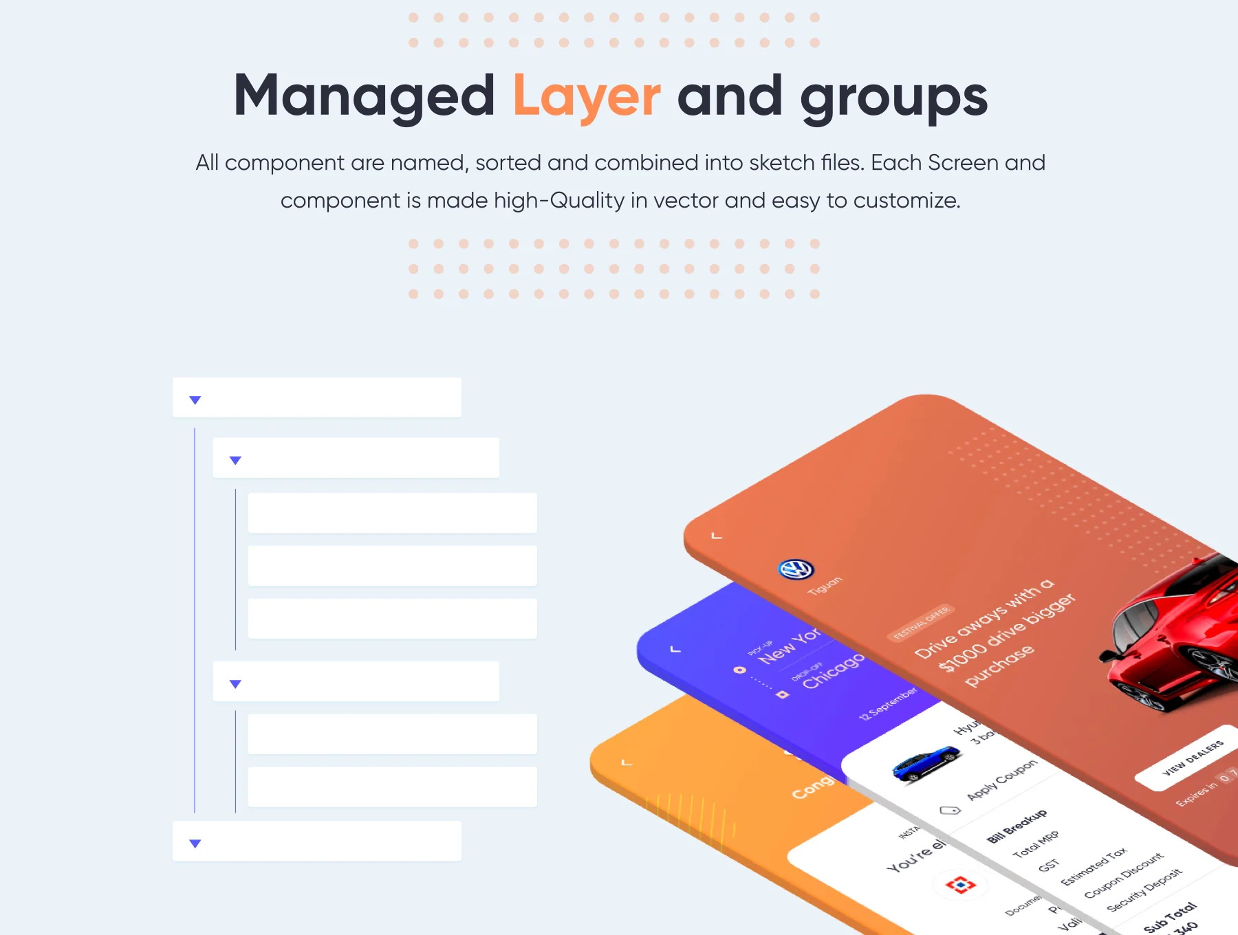 Carnow - buy rent and sell mobile app UI kit 4