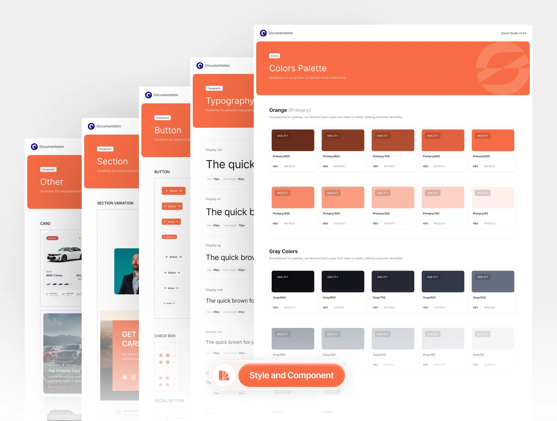 Carsale - Car E Commerce Website UI Kit 5