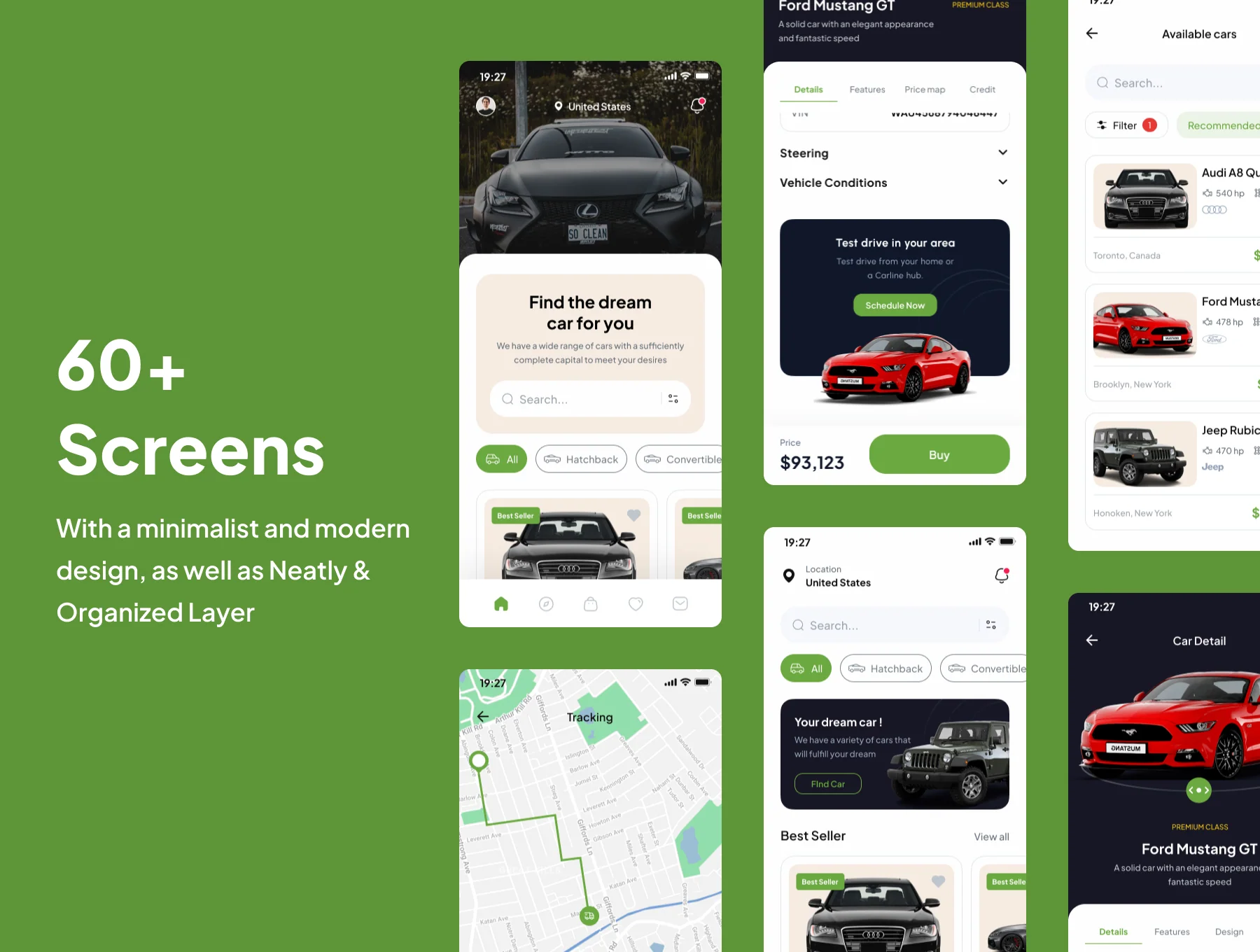Carsel - Car Marketplace  App UI Kits 2