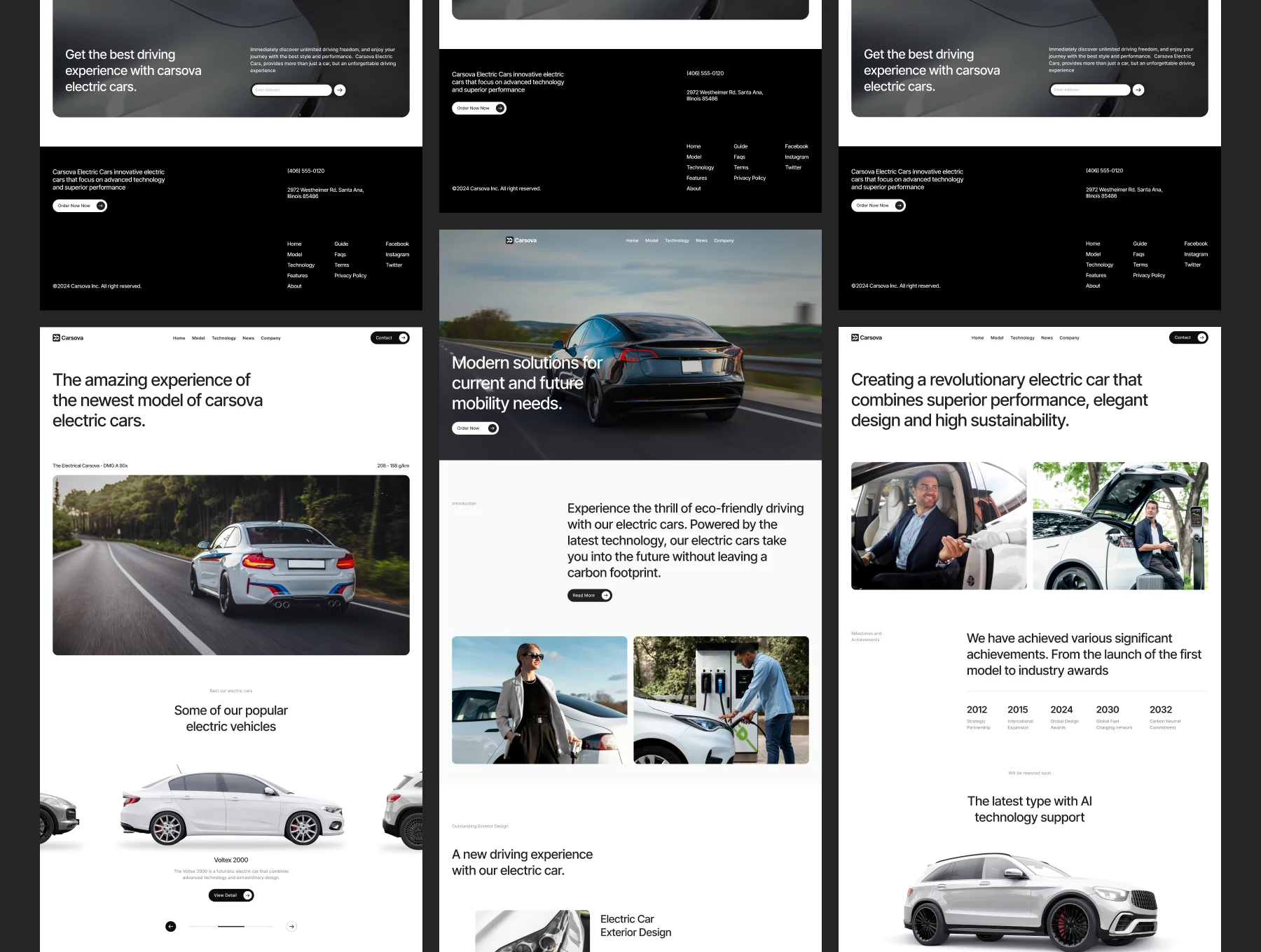 Carsova - Electric Cars Website 2