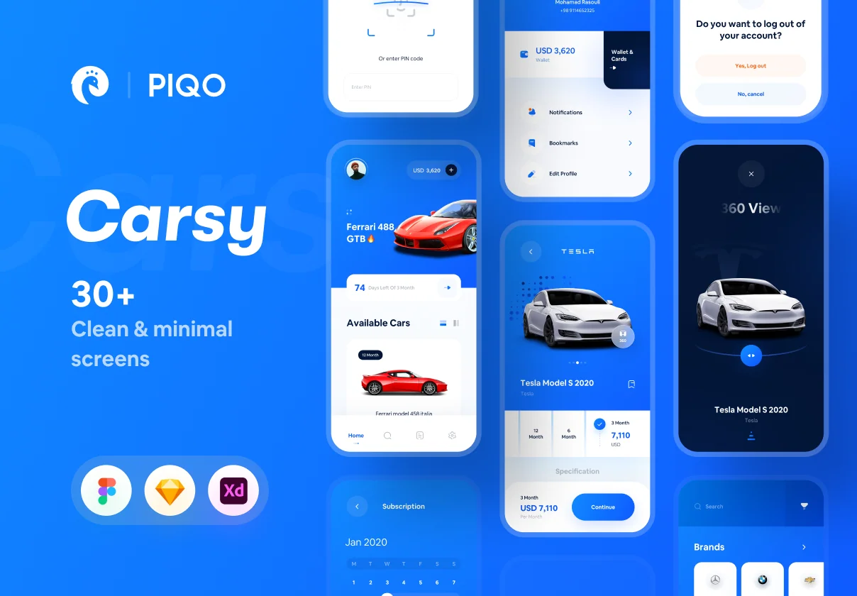 Carsy UI Kit