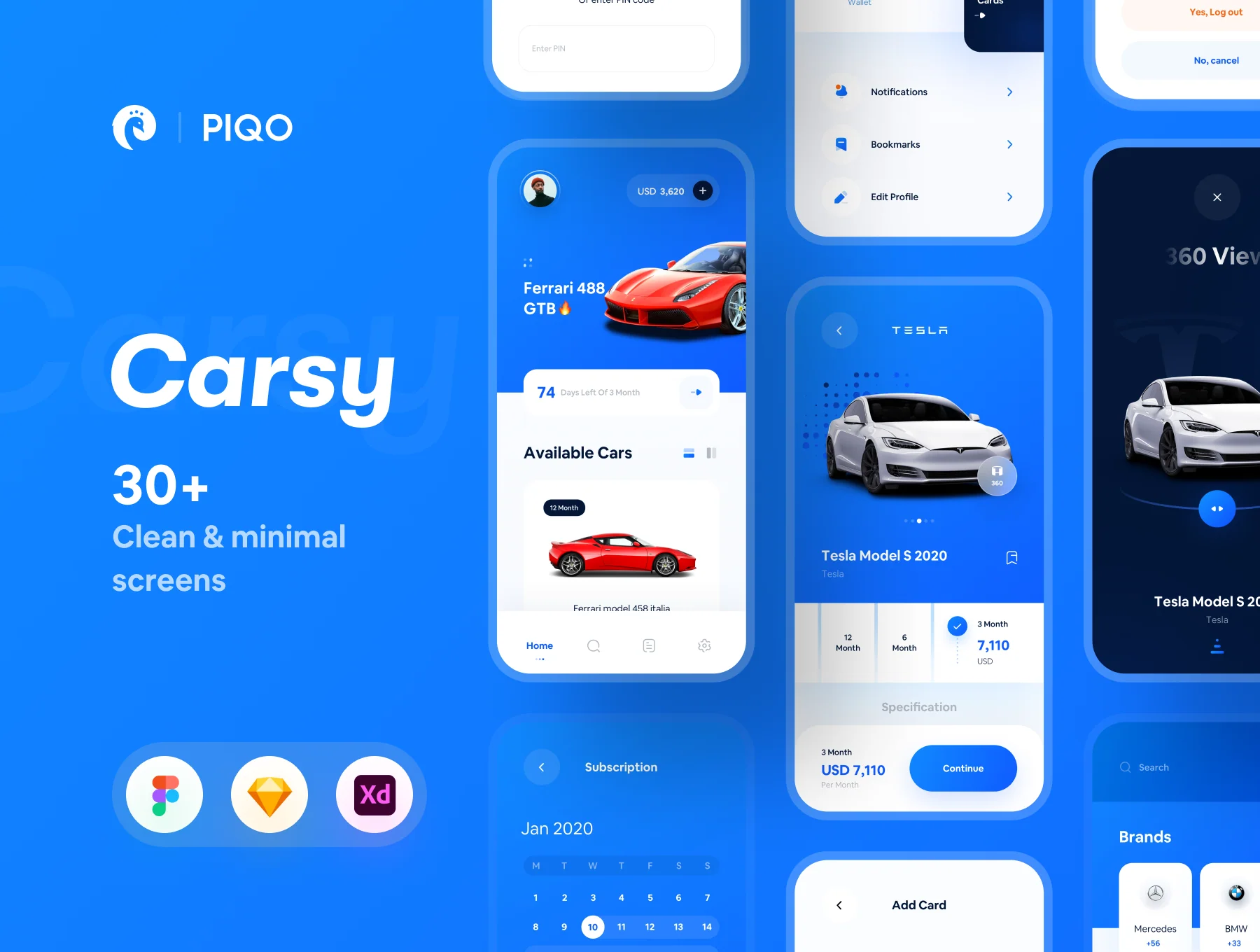 Carsy UI Kit