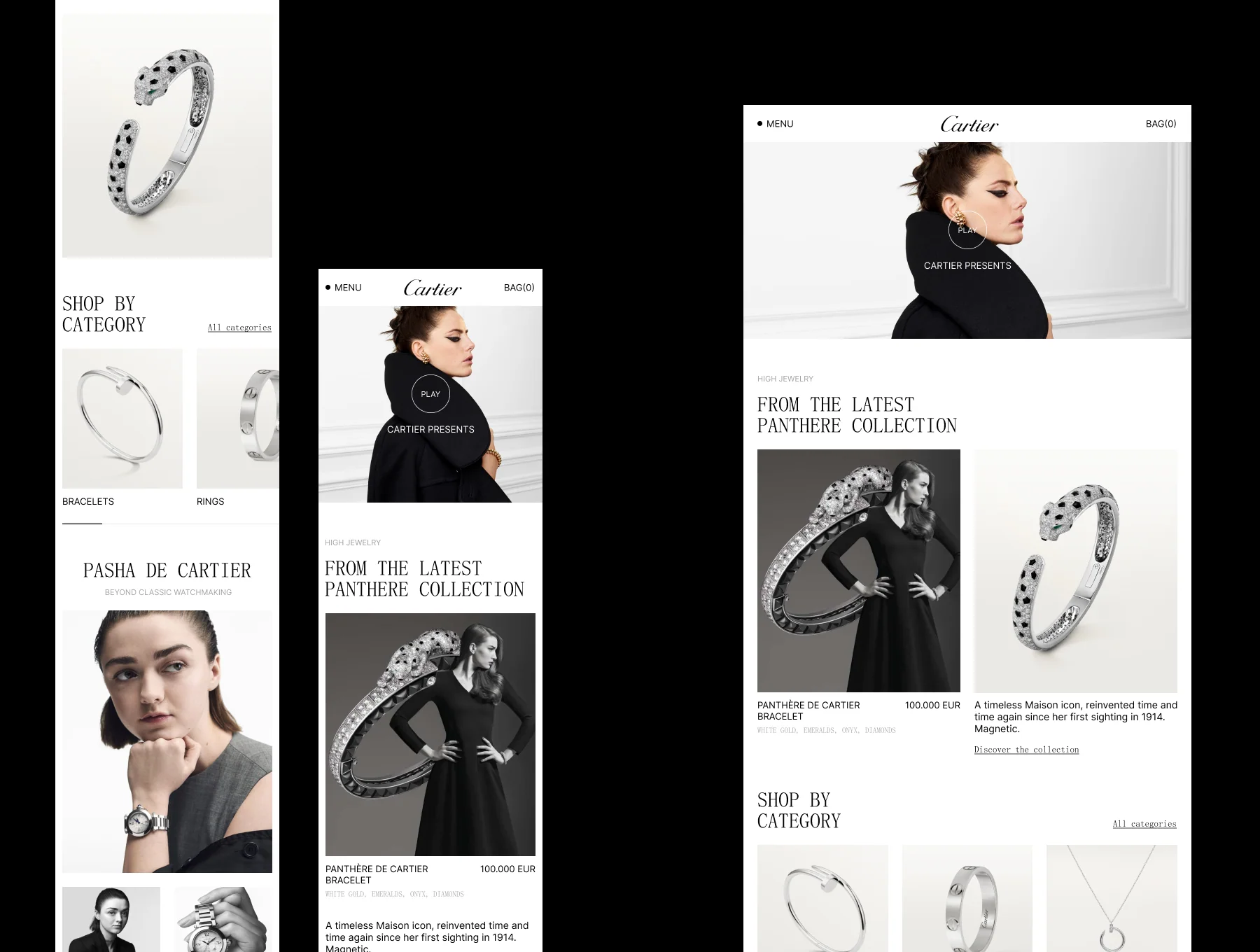 Cartier-Inspired Luxury E-commerce 3