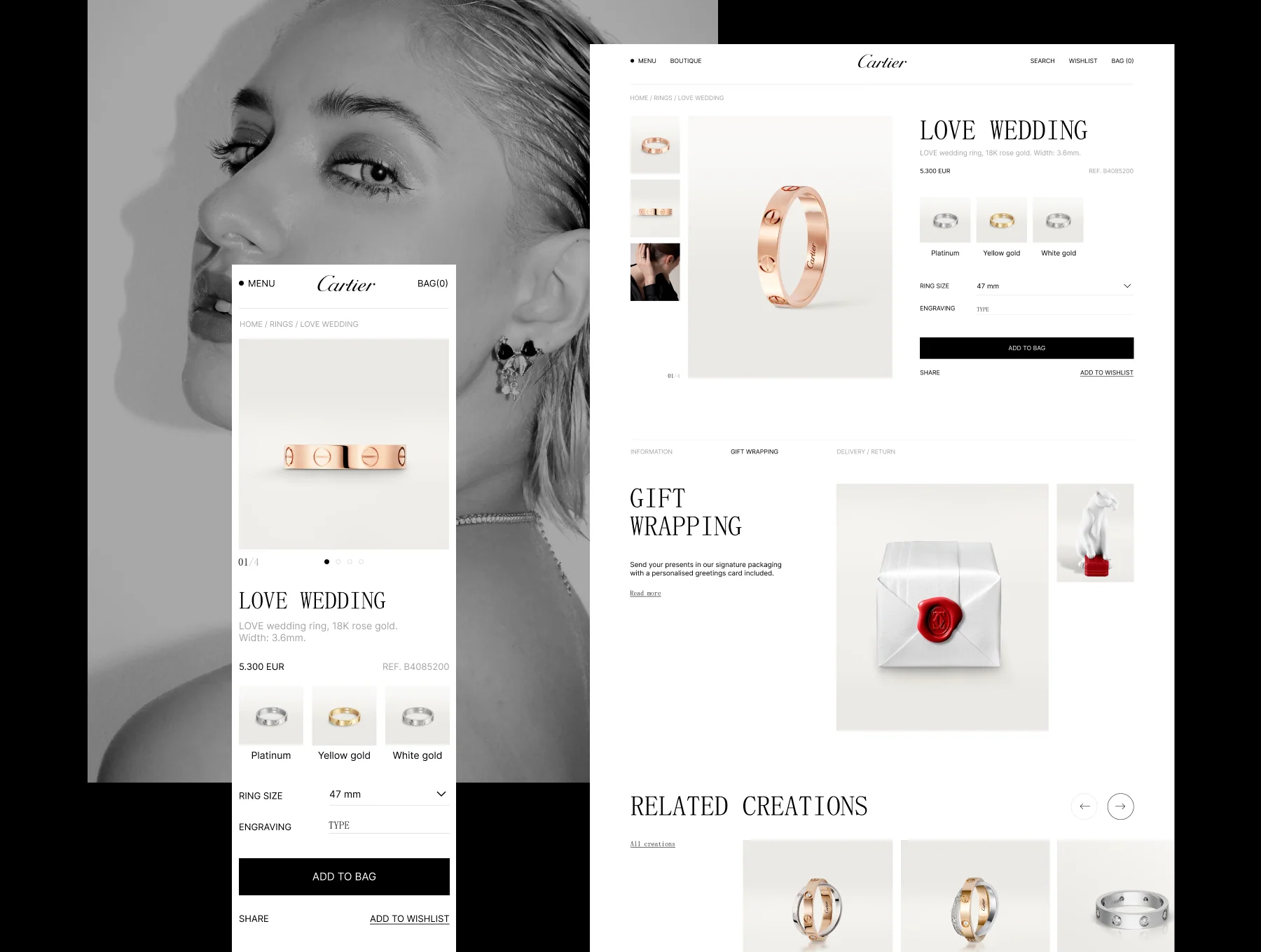 Cartier-Inspired Luxury E-commerce 4