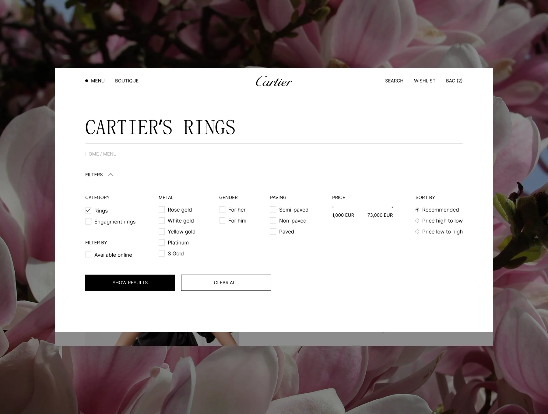 Cartier-Inspired Luxury E-commerce 6