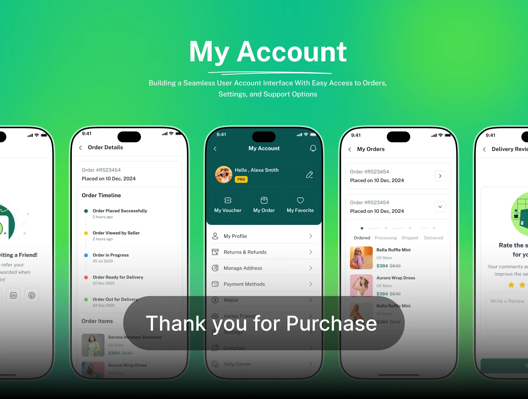 Cartly – Live Shopping Mobile App Figma UI Kits 8