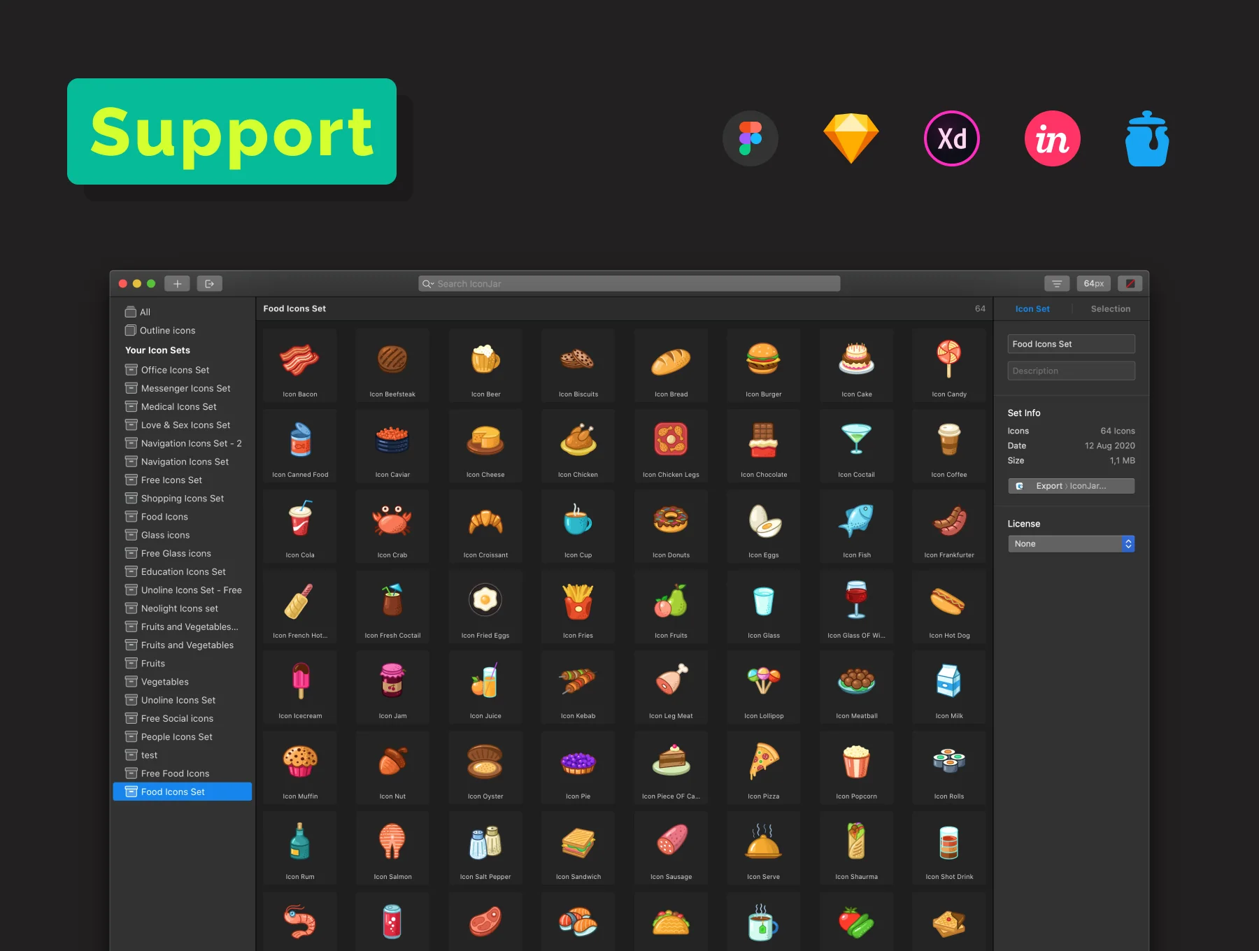 Food Icons Set 5