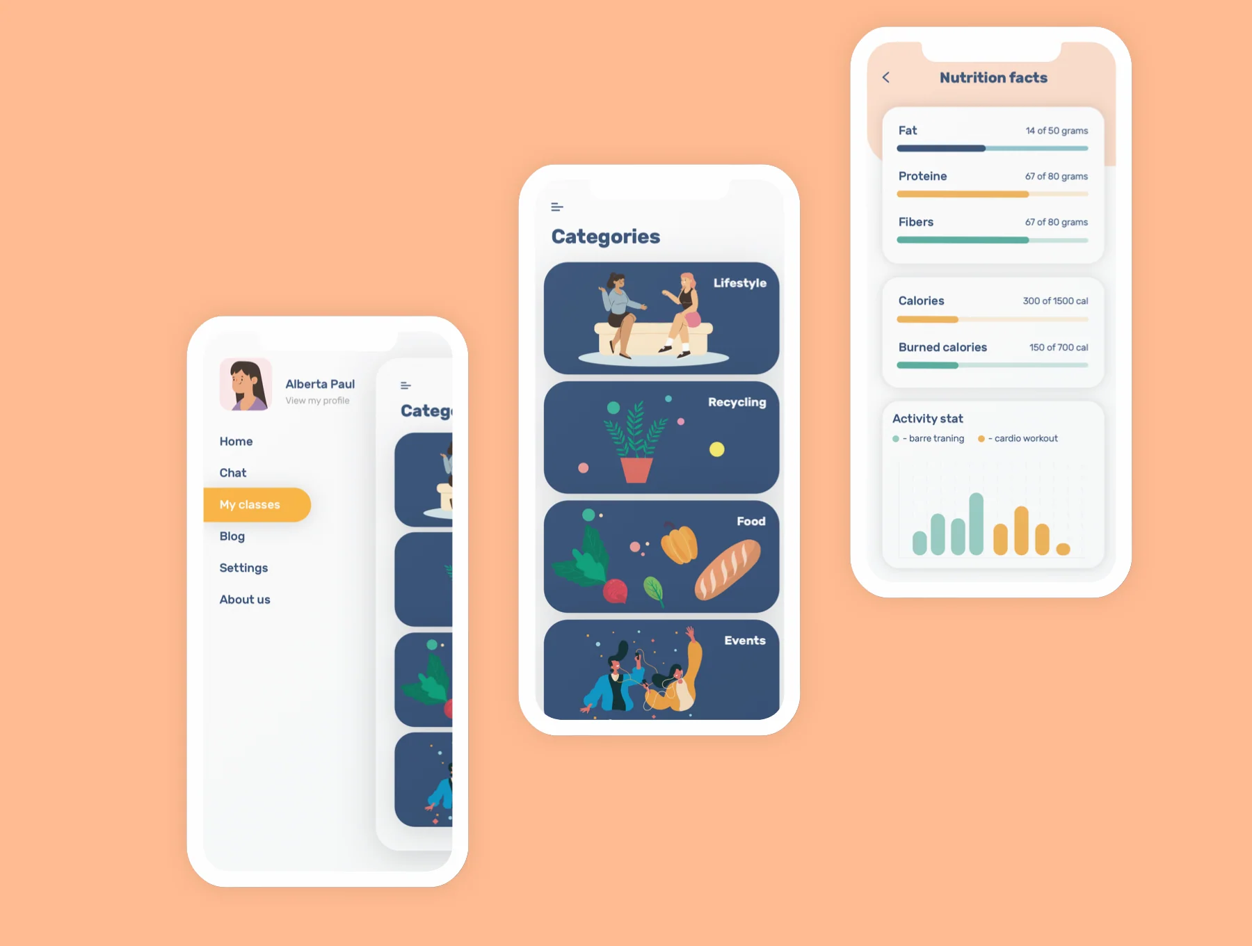 Cartoon UI 6