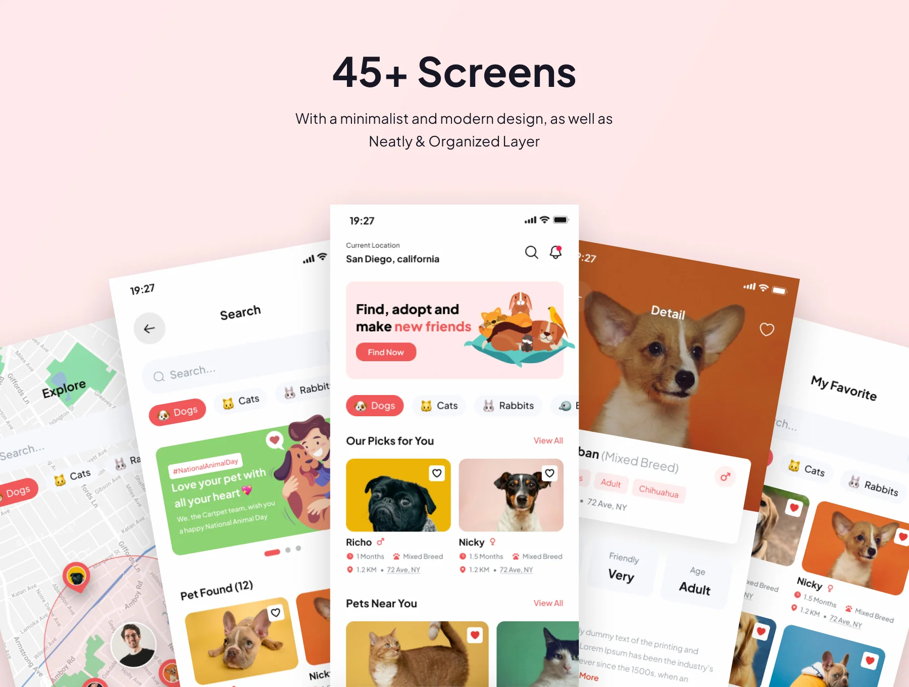 Cartpet - Pet Adoption Premium UI KIts App 4