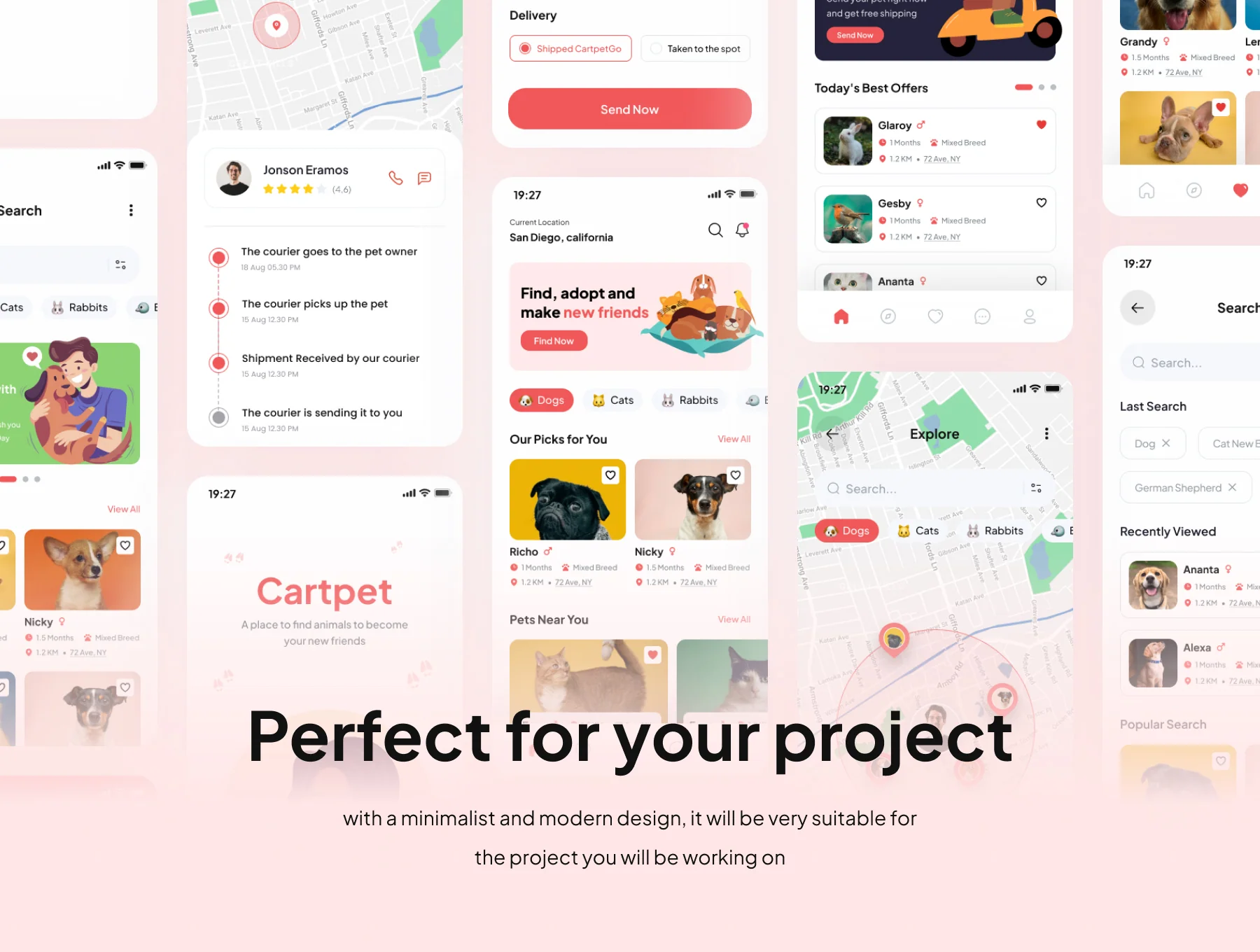 Cartpet - Pet Adoption Premium UI KIts App 5