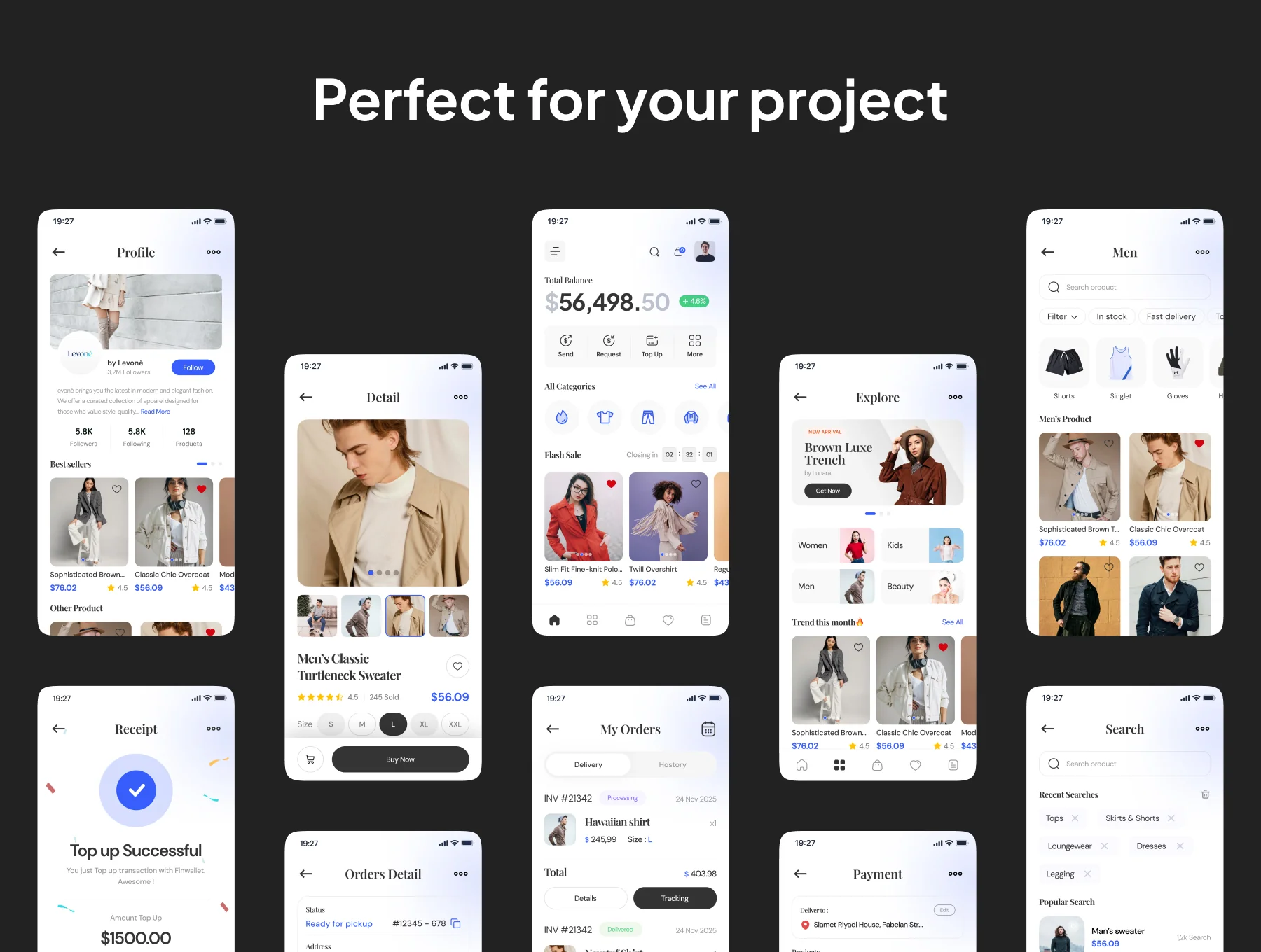 Cartsy - E-Commerce Shop App IOS UI Kits 5