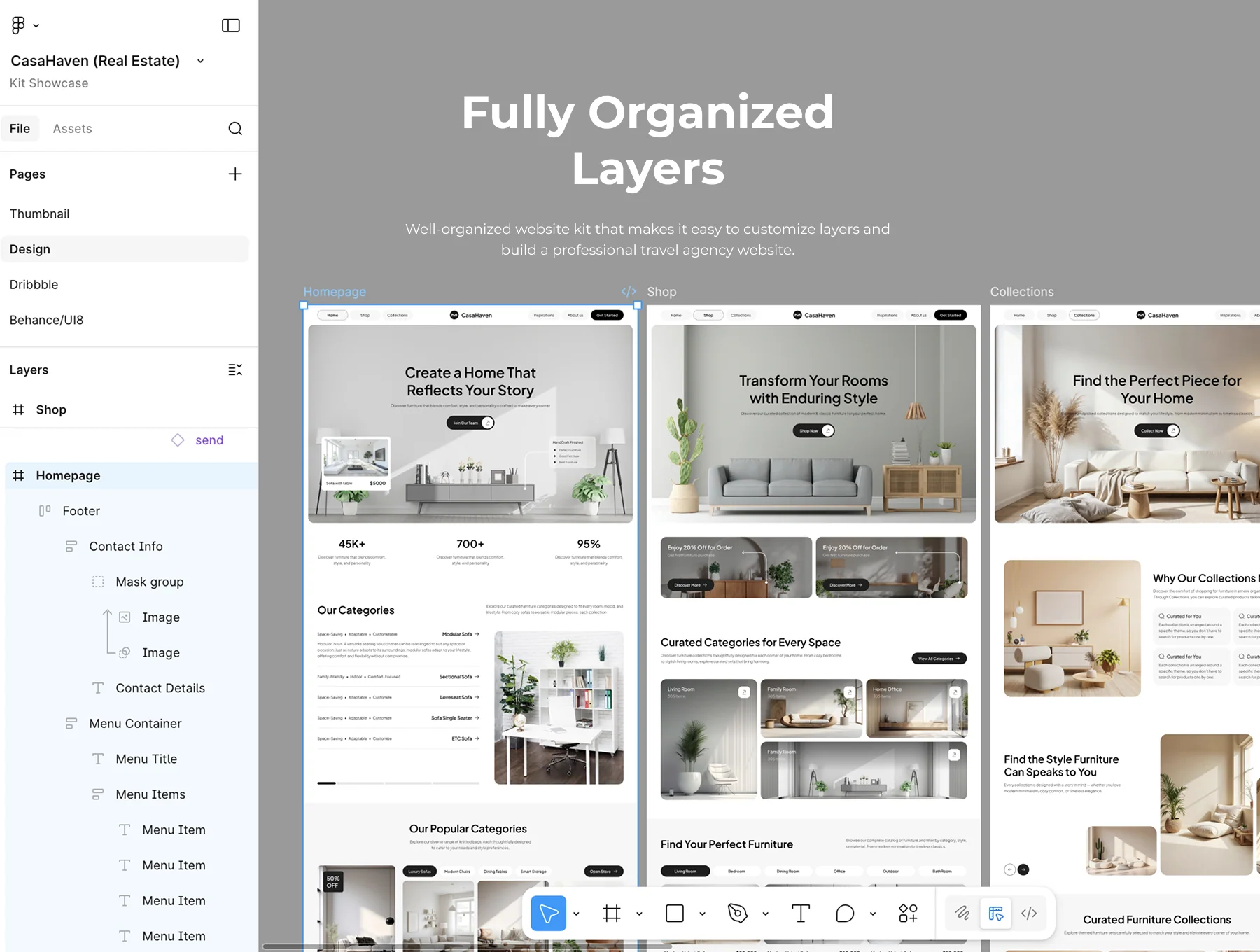 Casa Haven - Real Estate Ecommerce Website UI KIT 2
